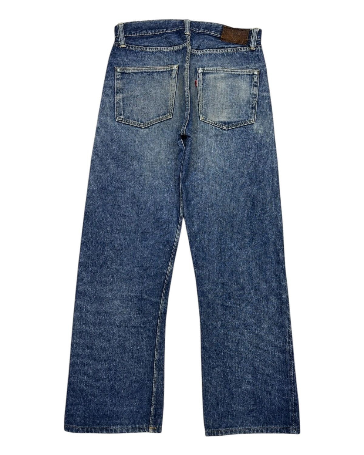 Sugar Cane Vintage Warehouse Selvedge Jeans Distressed Denim Size US 30 / EU 46 - 7 Thumbnail