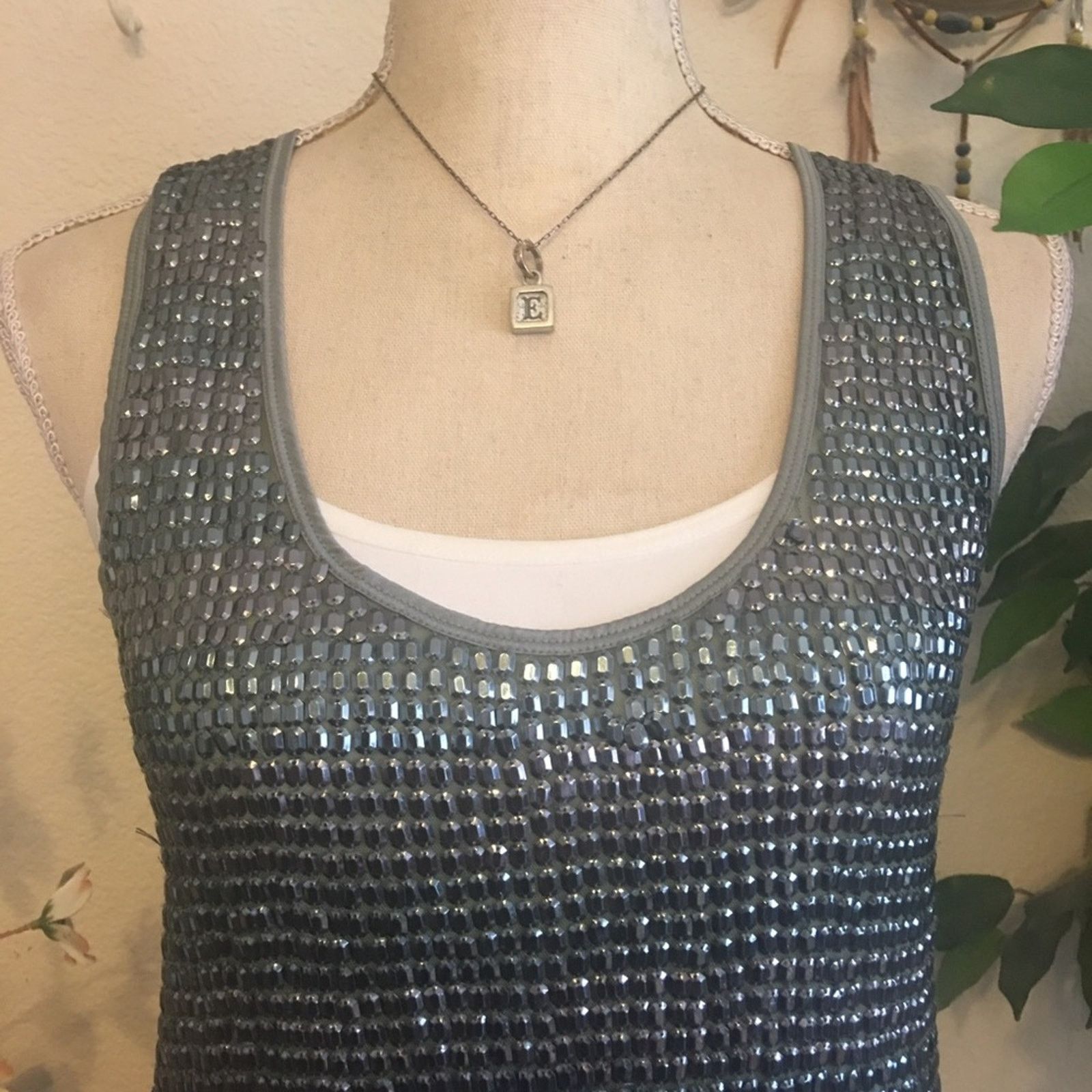 Other Ambre Babzoe smoky ombré sequin tank dress NWT Size XS / US 0-2 / IT 36-38 - 3 Thumbnail