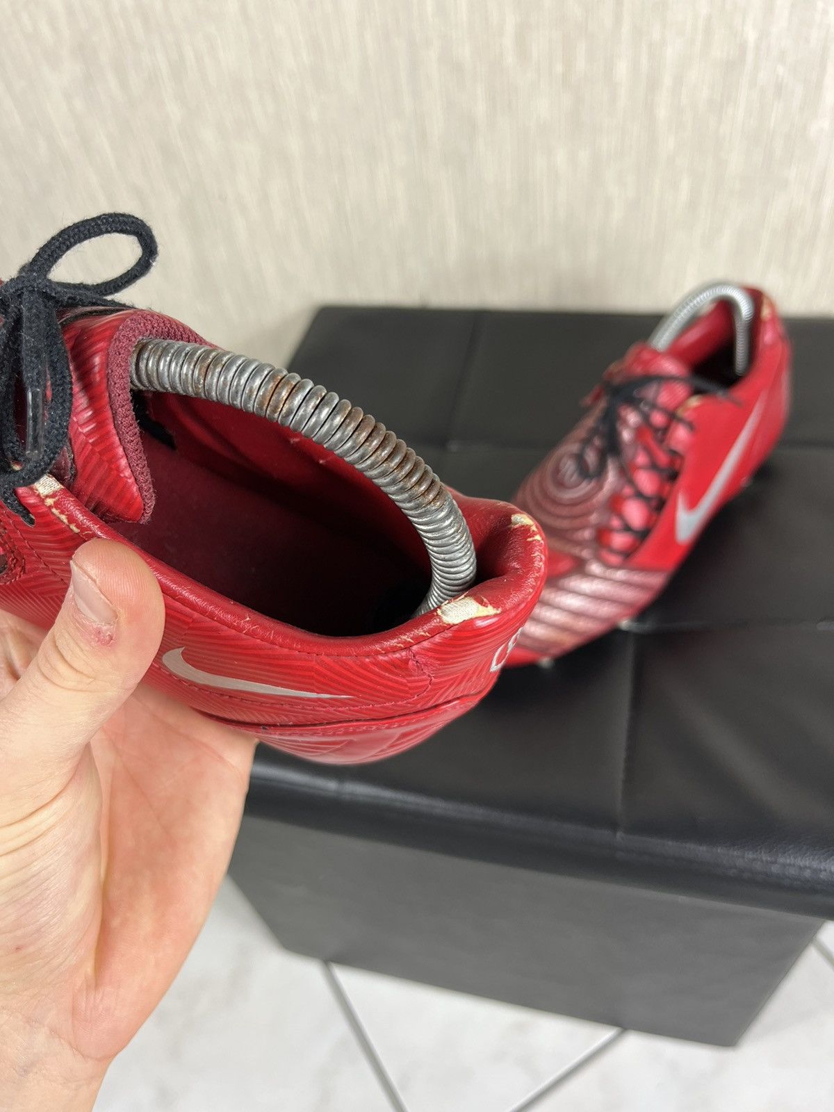 Nike × Vintage Vintage Nike total 90 shoes soccer boots cleats Size US 7 / EU 40 - 16 Thumbnail