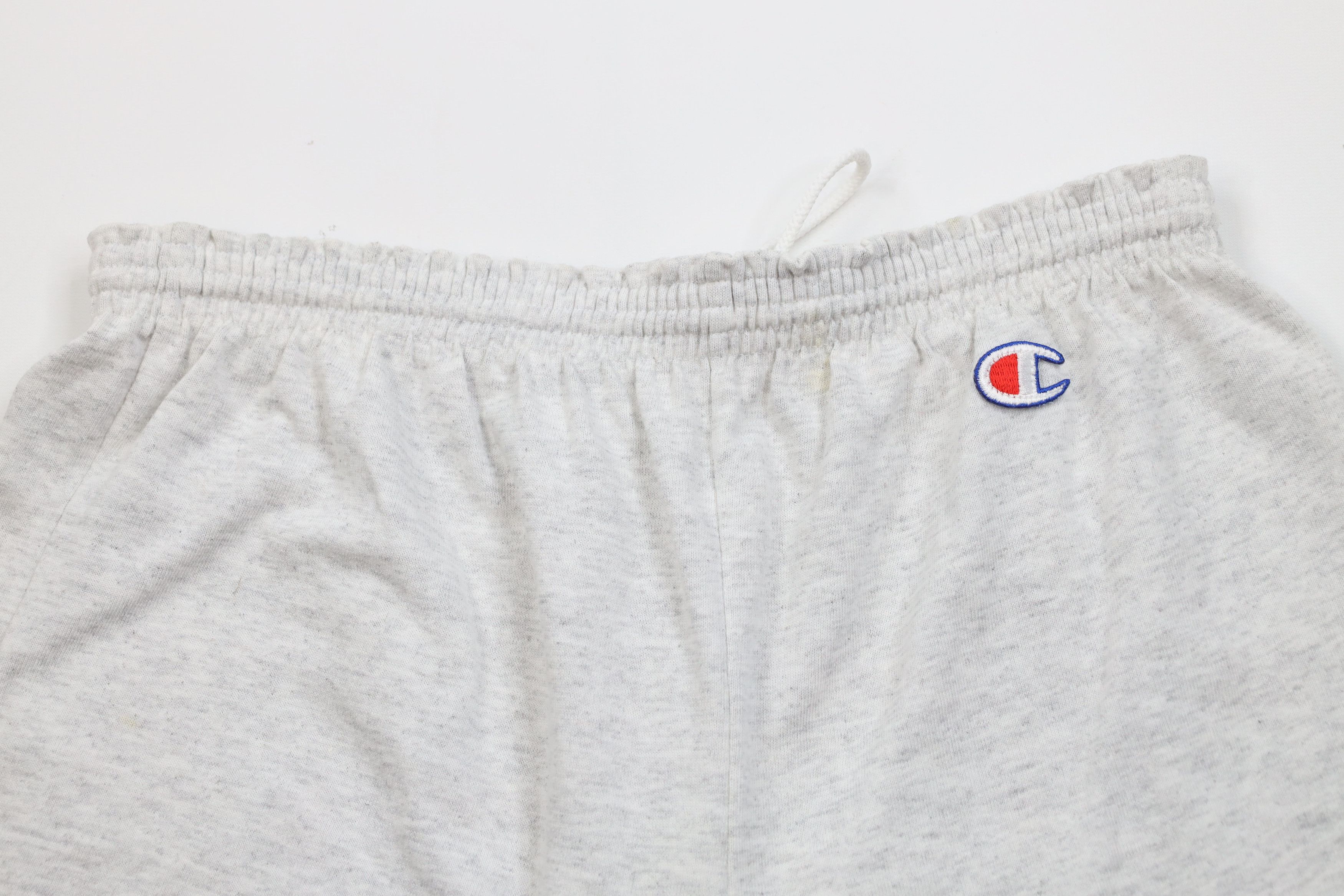 Champion Vintage 90s Champion Above Knee Shorts Heather Gray USA Size US 36 / EU 52 - 2 Thumbnail