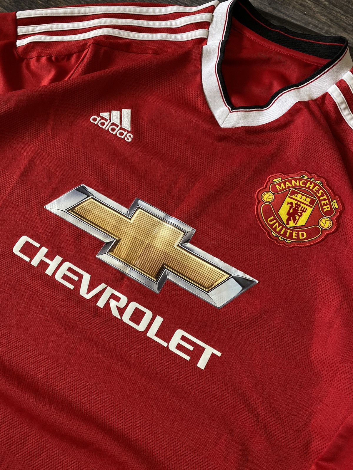Adidas Adidas Manchester United exclusive soccer jersey Size US L / EU 52-54 / 3 - 3 Thumbnail