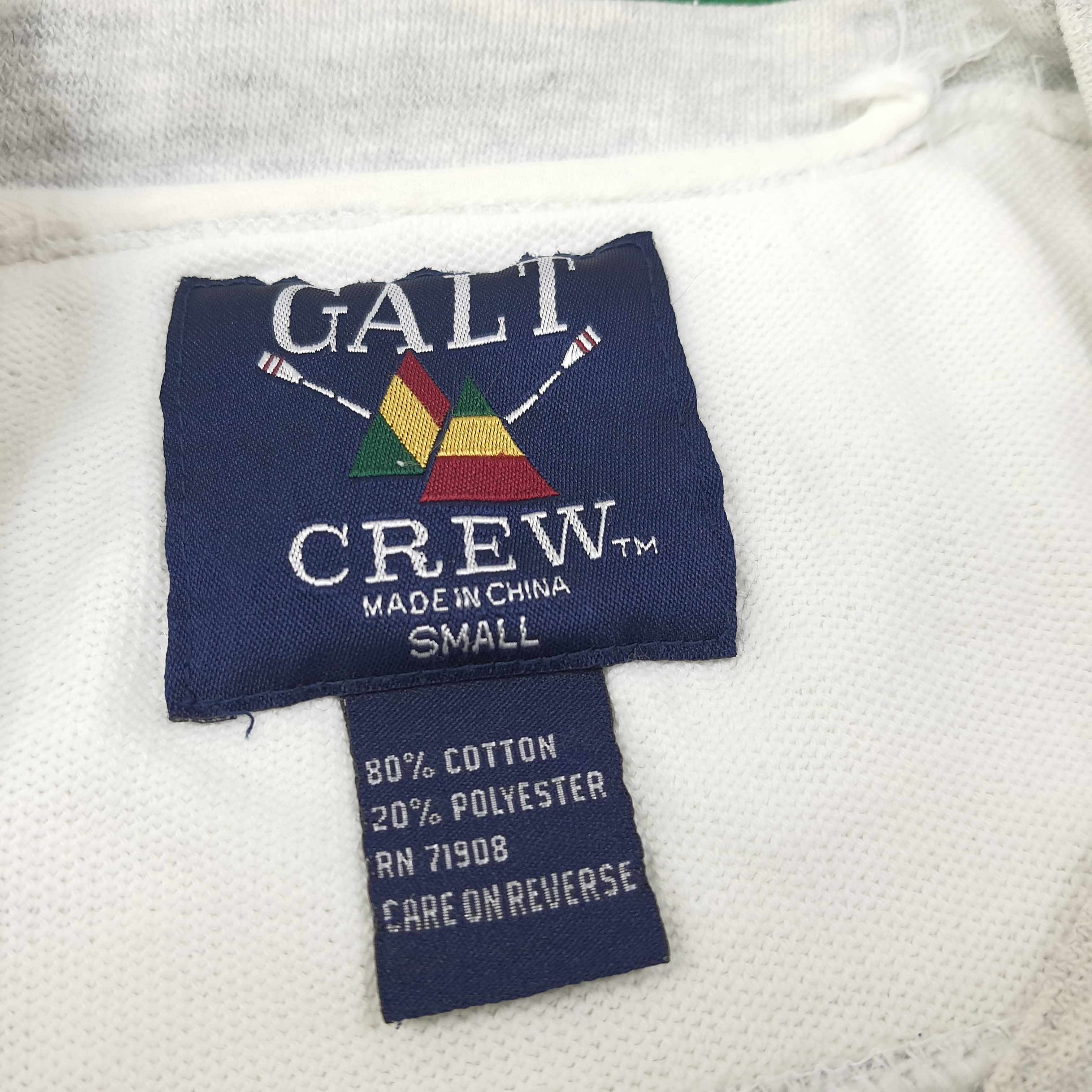 Galt Crew Vintage Notre Dame America Football NFL Sweatshirt C256N14 Size US M / EU 48-50 / 2 - 4 Thumbnail