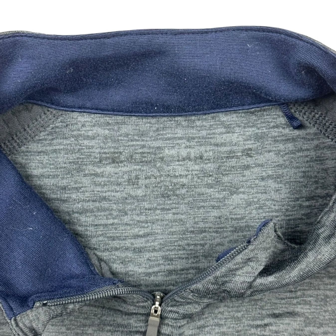 Peter Millar Peter Millar Sweater Mens 1/4 Zip Pullover Gray M Knit Mock Neck Logo - Regular Fit Size US M / EU 48-50 / 2 - 3 Thumbnail
