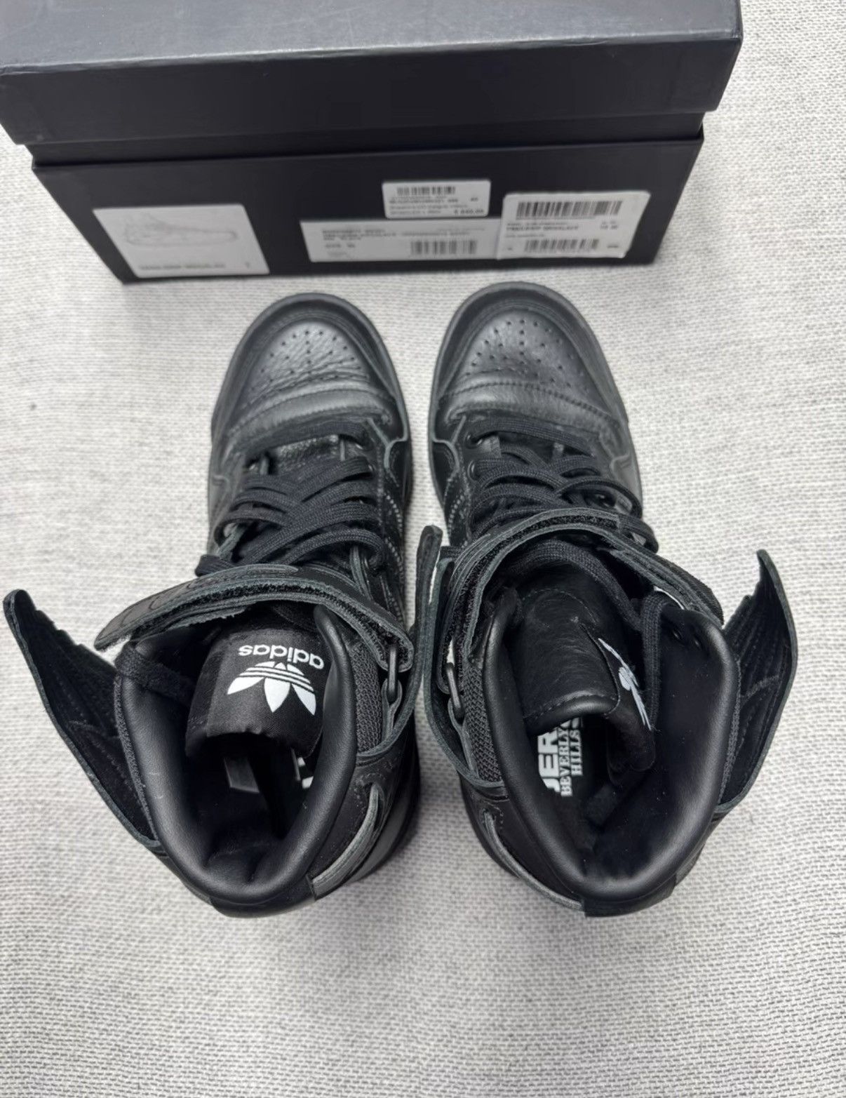Adidas Adidas x Jeremy Scott Wings 4.0 Black Samurai K37 Size US 7 / EU 40 - 5 Thumbnail
