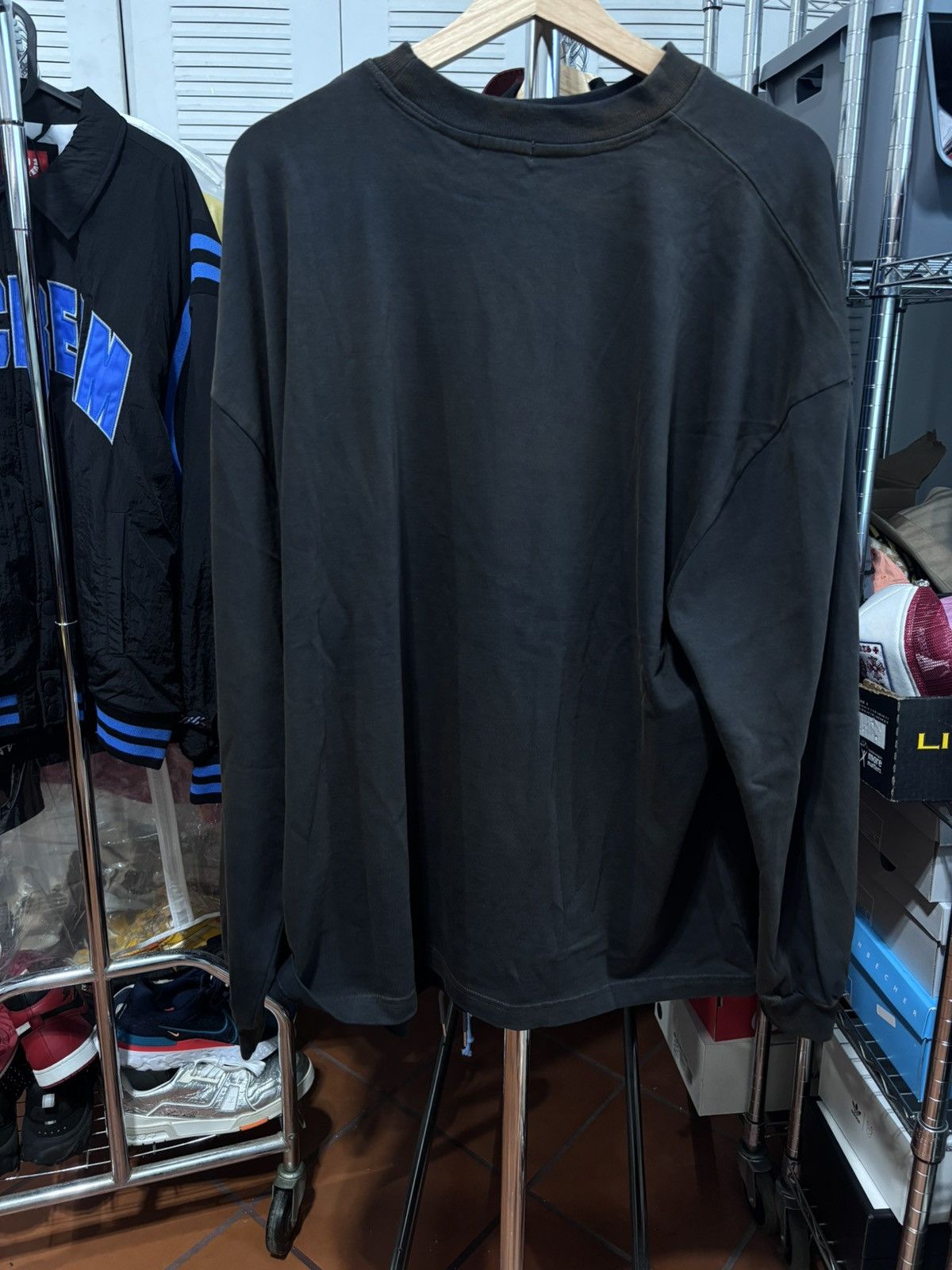 Willy Chavarria Willy Chavaria Black Longsleeve Size US M / EU 48-50 / 2 - 2 Thumbnail