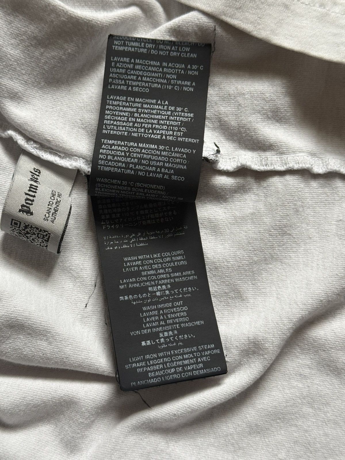Palm Angels Palm Angels Heart Tee White Size US L / EU 52-54 / 3 - 10 Thumbnail