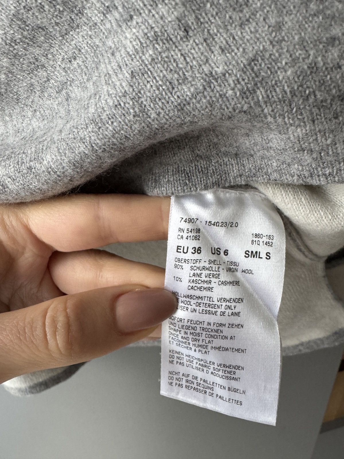 Bogner × Vintage Vintage Bogner Made in Germany Rebeca Sweater Size XS / US 0-2 / IT 36-38 - 5 Thumbnail