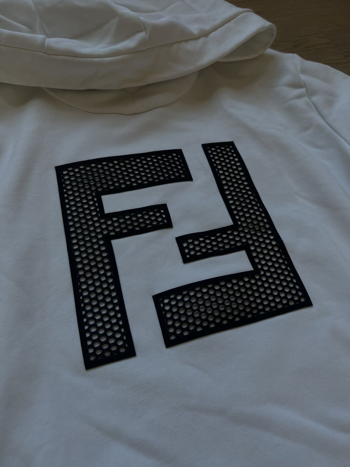 Fendi Fendi Embroidered FF Logo Hoodie Size US S / EU 44-46 / 1 - 3 Thumbnail