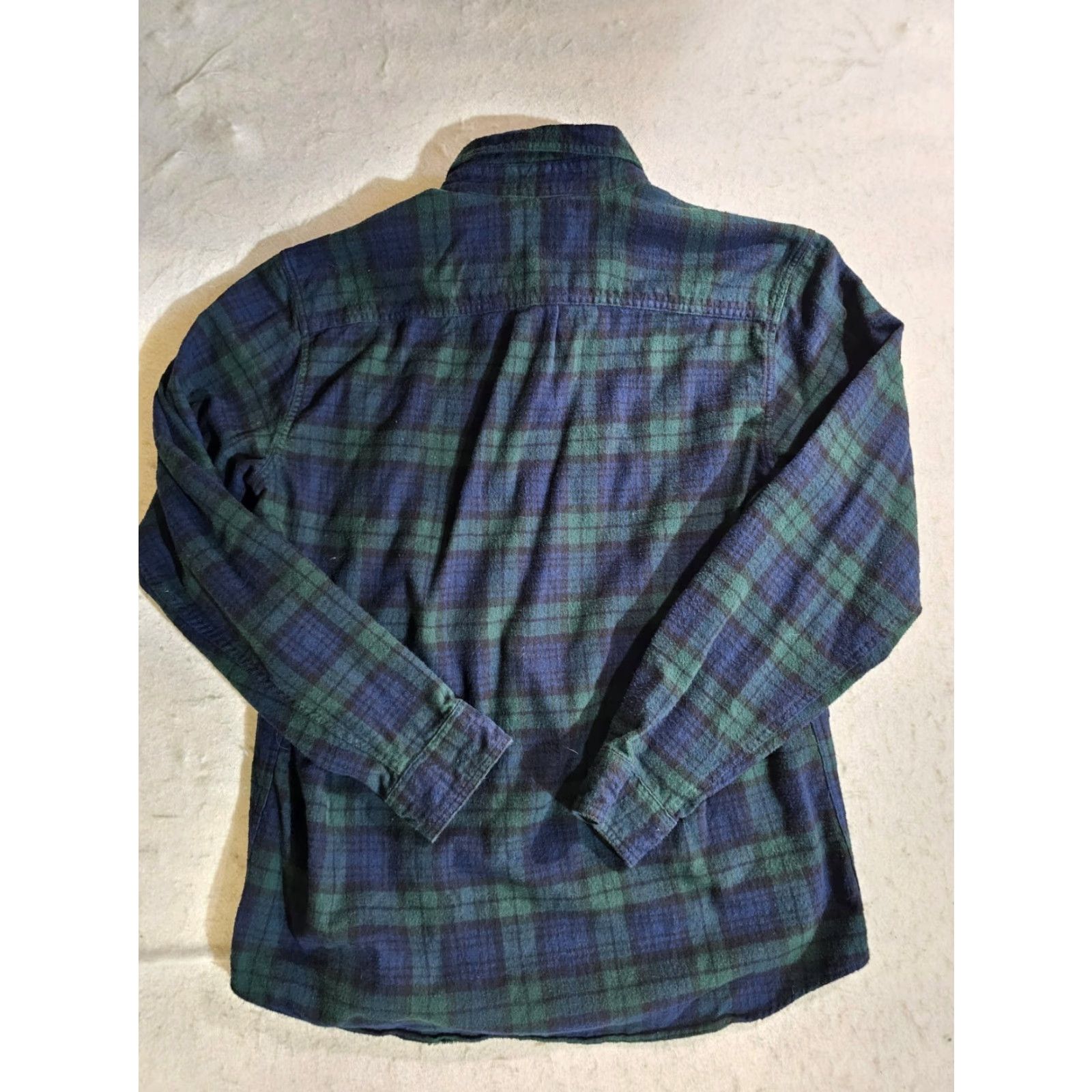 Vintage VINTAGE L.L. Bean Plaid Flannel Button-Up Long Sleeve Men's M Blue Casual Workwear Shirt Size US M / EU 48-50 / 2 - 6 Thumbnail