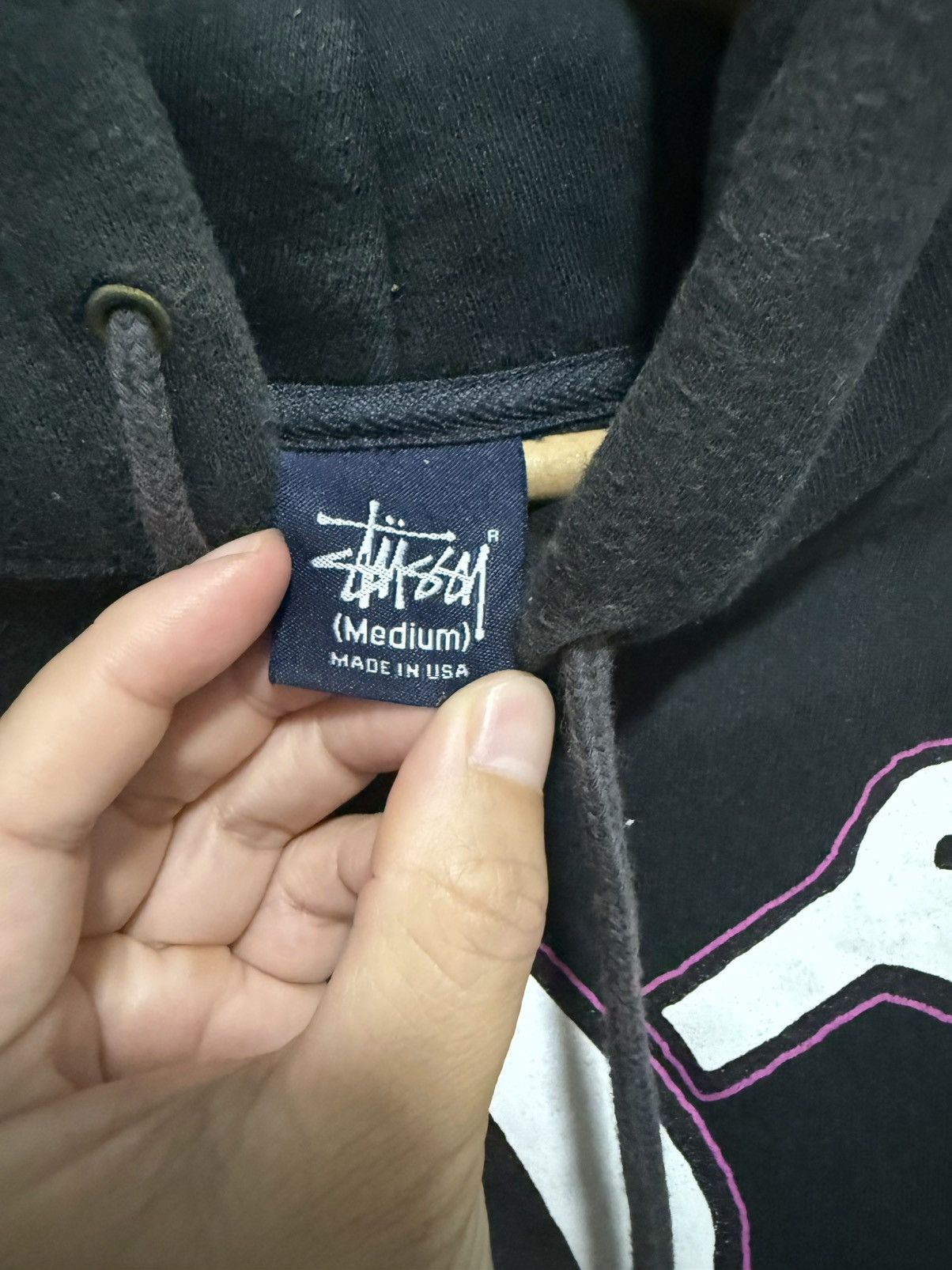 Stussy Vintage Stussy Old Skull Bones Hoodie Size M / US 6-8 / IT 42-44 - 4 Thumbnail