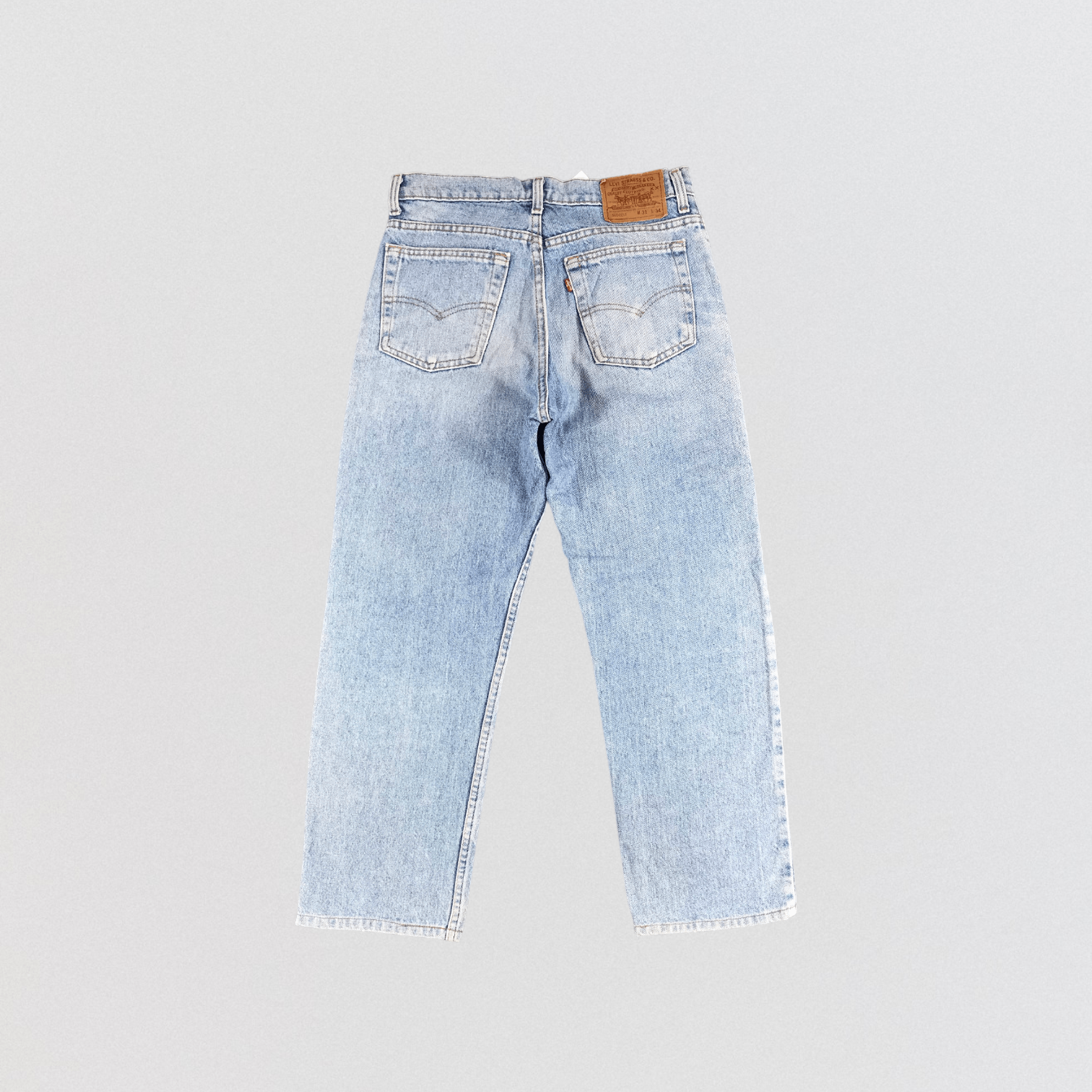Levi's × Vintage Vintage 90s Light Wash Levis 510 Jeans-JM1395 Size US 30 / EU 46 - 2 Thumbnail