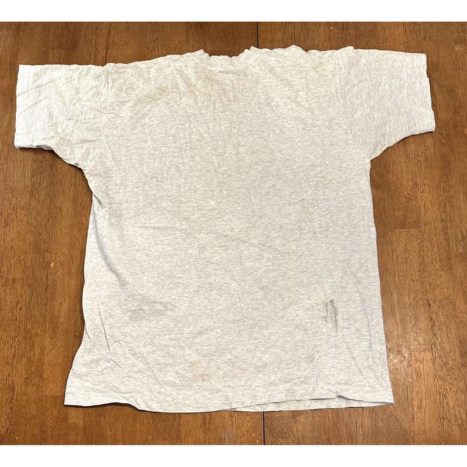 Fruit Of The Loom VINTAGE Polish T Shirt Scout Banner World Rally 1994 XL Gray Mens 90s Single Stitch Size US XL / EU 56 / 4 - 2 Thumbnail