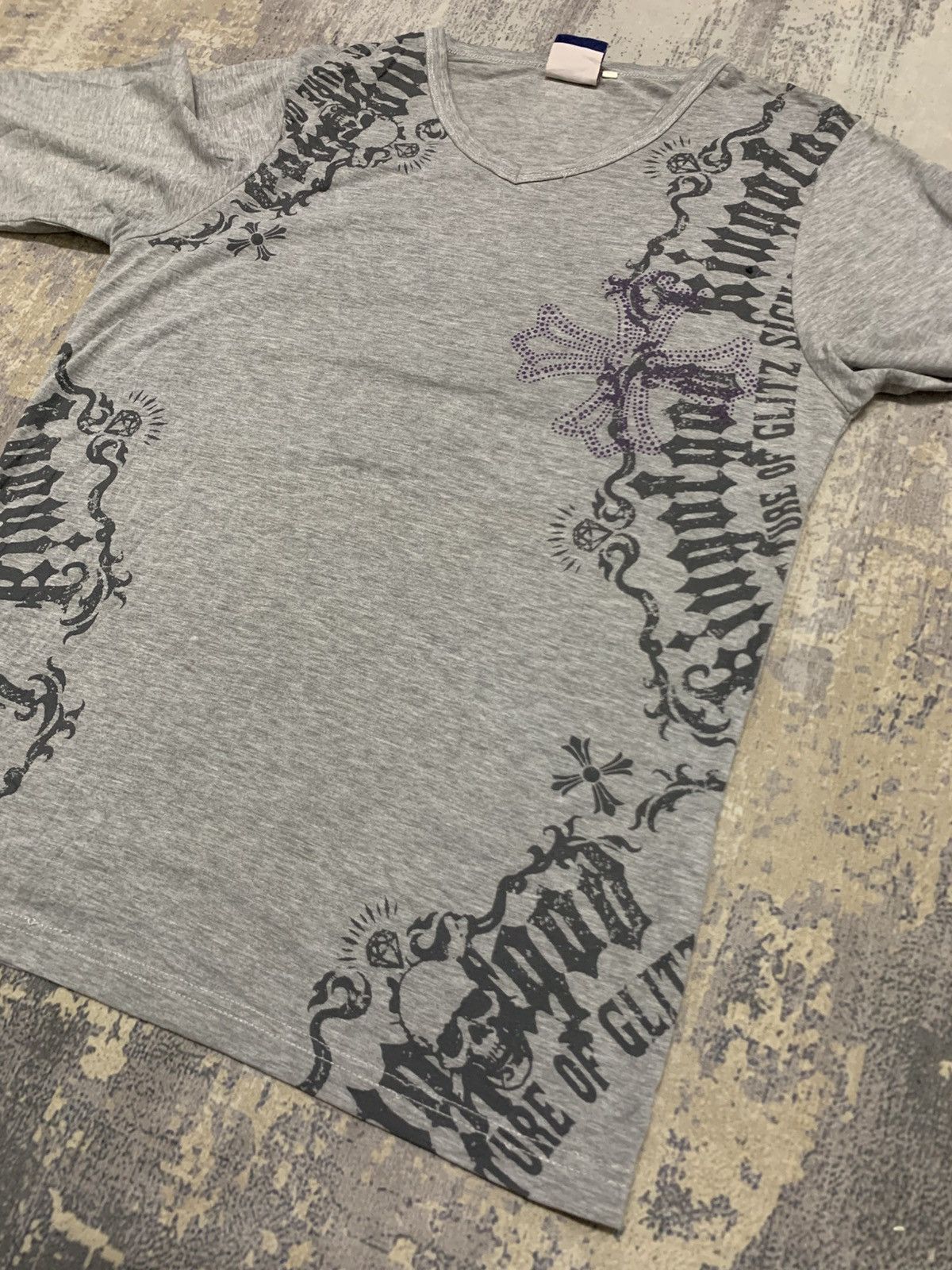 If Six Was Nine King Of God Japanese Art Long Sleeve Chrome Heart Style Size US L / EU 52-54 / 3 - 4 Thumbnail