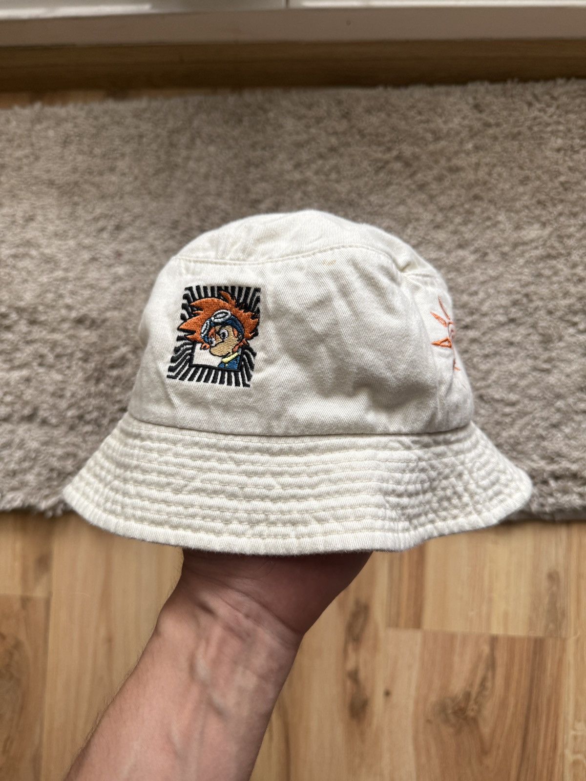 Kapital Vintage Digimon Anime Pokemon Go bucket hat 2001 Size ONE SIZE - 1 Thumbnail