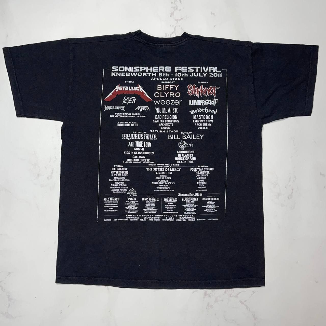 Fruit Of The Loom Sonisphere Festival 2011 Globe Arenas Stockholm T-Shirt SZ M Size US M / EU 48-50 / 2 - 8 Thumbnail