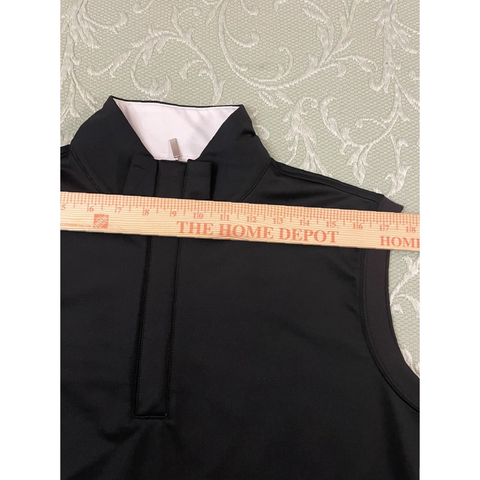 Vintage Carnoustie Performance Vest Mens Medium Black 1/4 Zip Golf Softshell Pullover Size US M / EU 48-50 / 2 - 5 Thumbnail