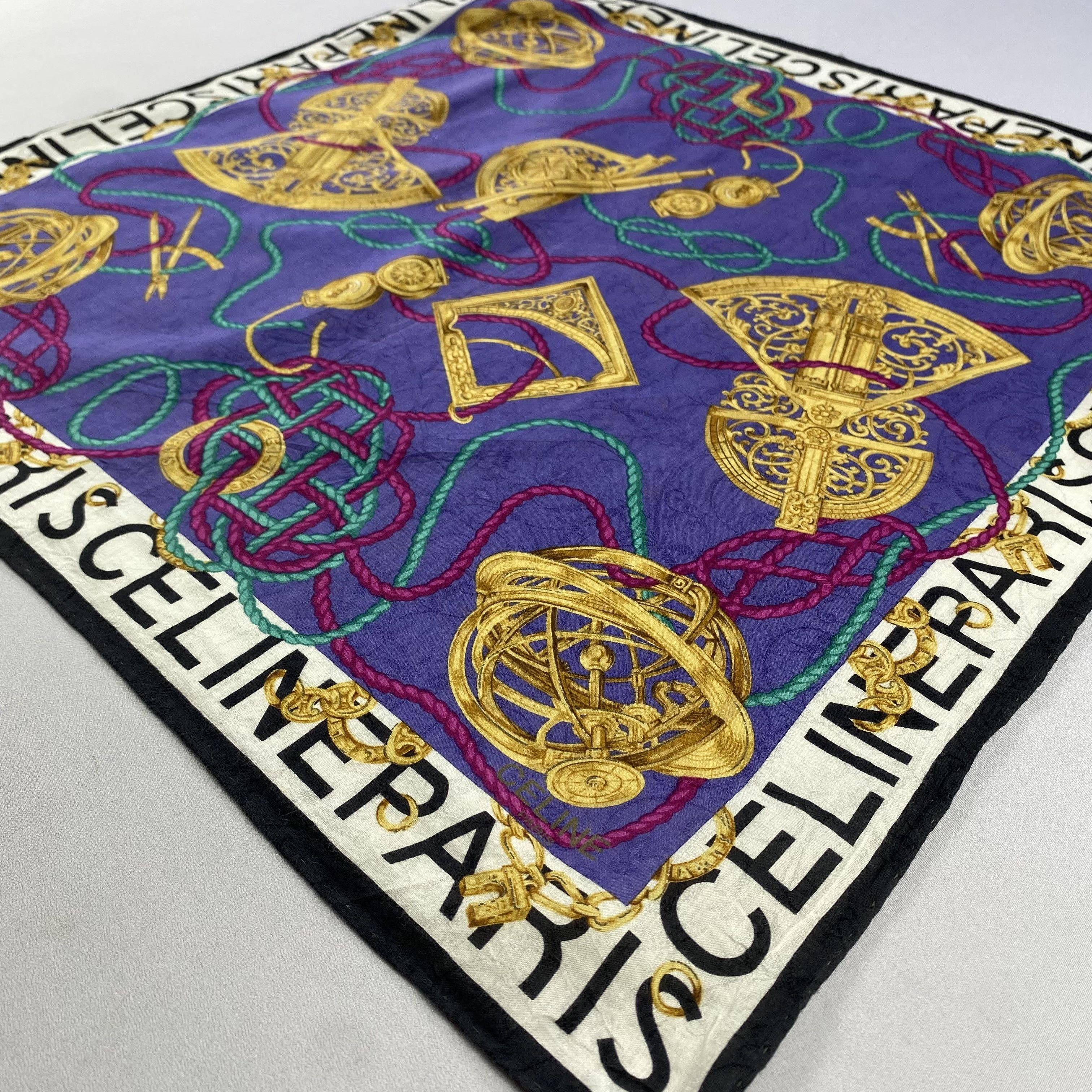 Celine × Vintage Celine Bandana/ Handkerchief / Neckerchief Size ONE SIZE - 2 Thumbnail