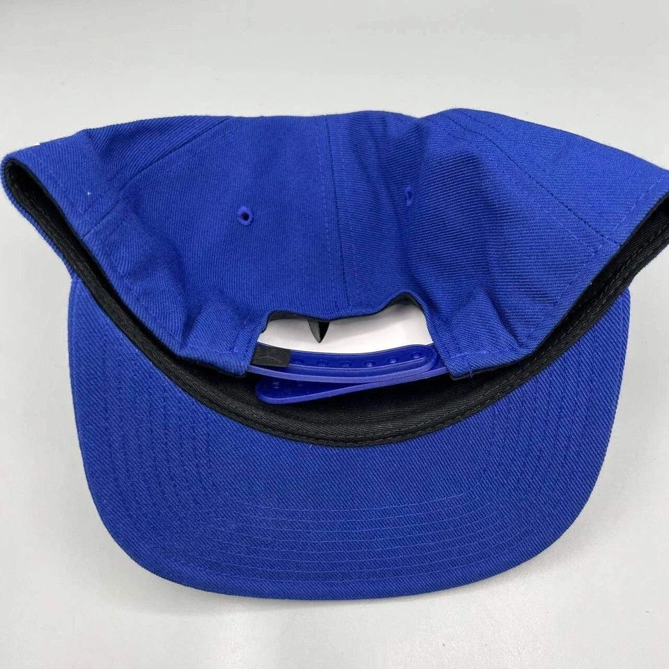 Jordan Brand Air Jordan 92 Hat Men Blue Embroidered Logo Snap Back Cap Size ONE SIZE - 5 Thumbnail
