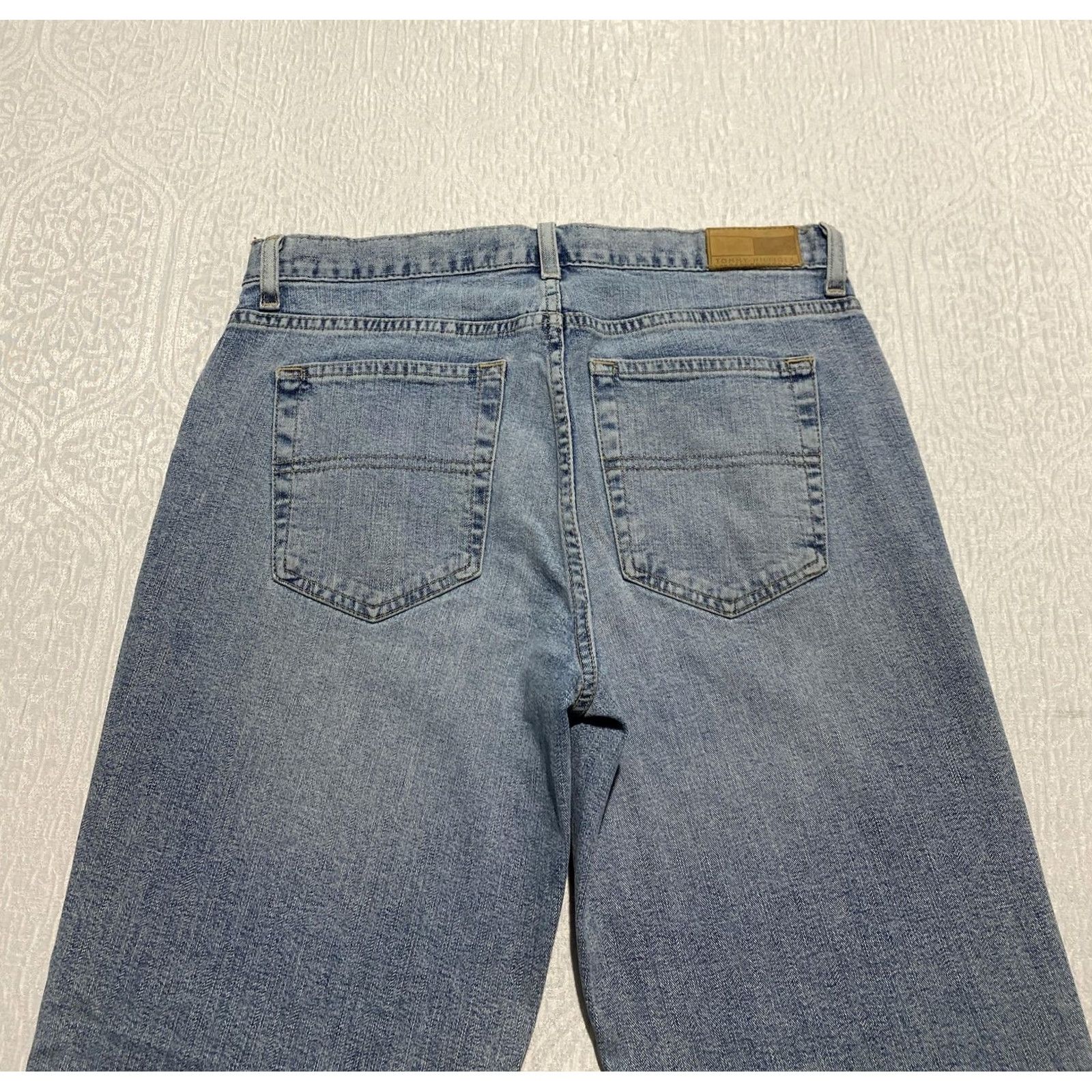 Tommy Hilfiger Tommy Hilfiger Jeans Womens 8 Blue Low Rise Flare Stretch Denim Retro Y2K Style Jeans Feminine Womens 8 Flared Denim Retro Size 30" / US 8 / IT 44 - 3 Thumbnail
