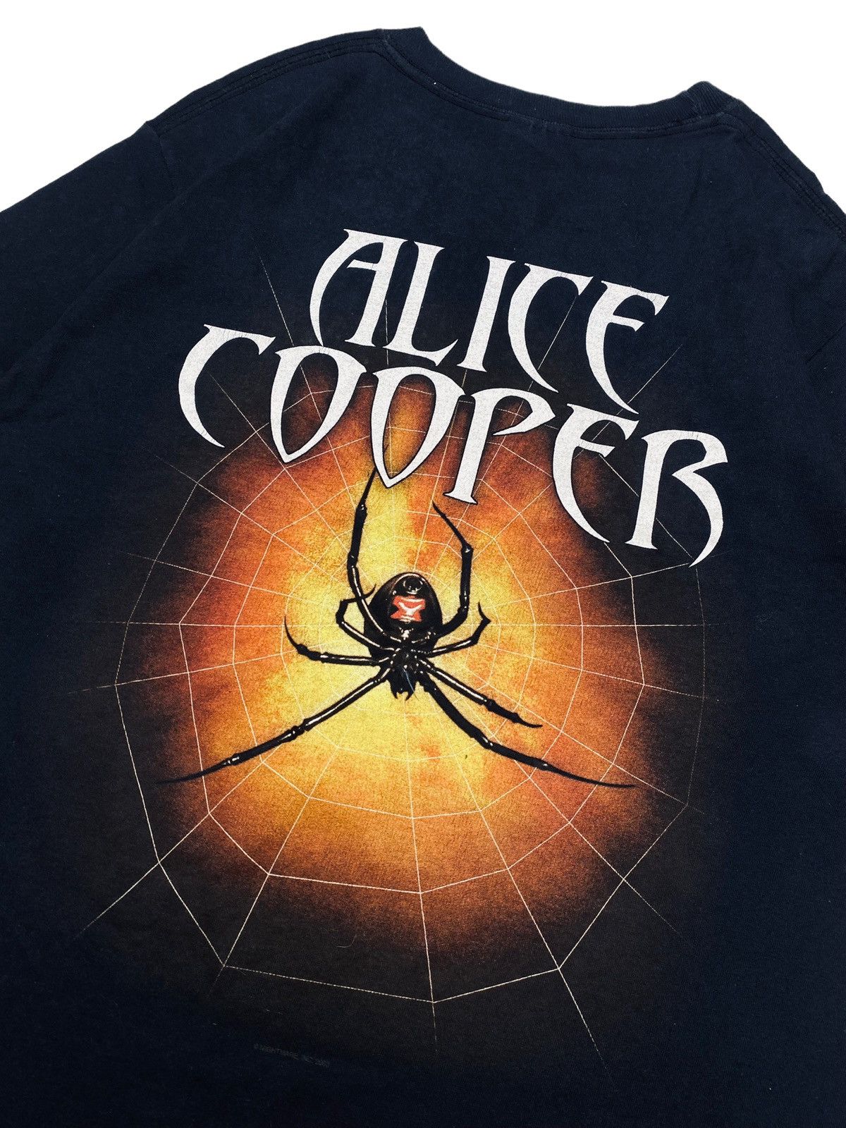 14th Addiction 2003 Alice Cooper - Horror Face & Black Spider Tee Size US M / EU 48-50 / 2 - 6 Thumbnail