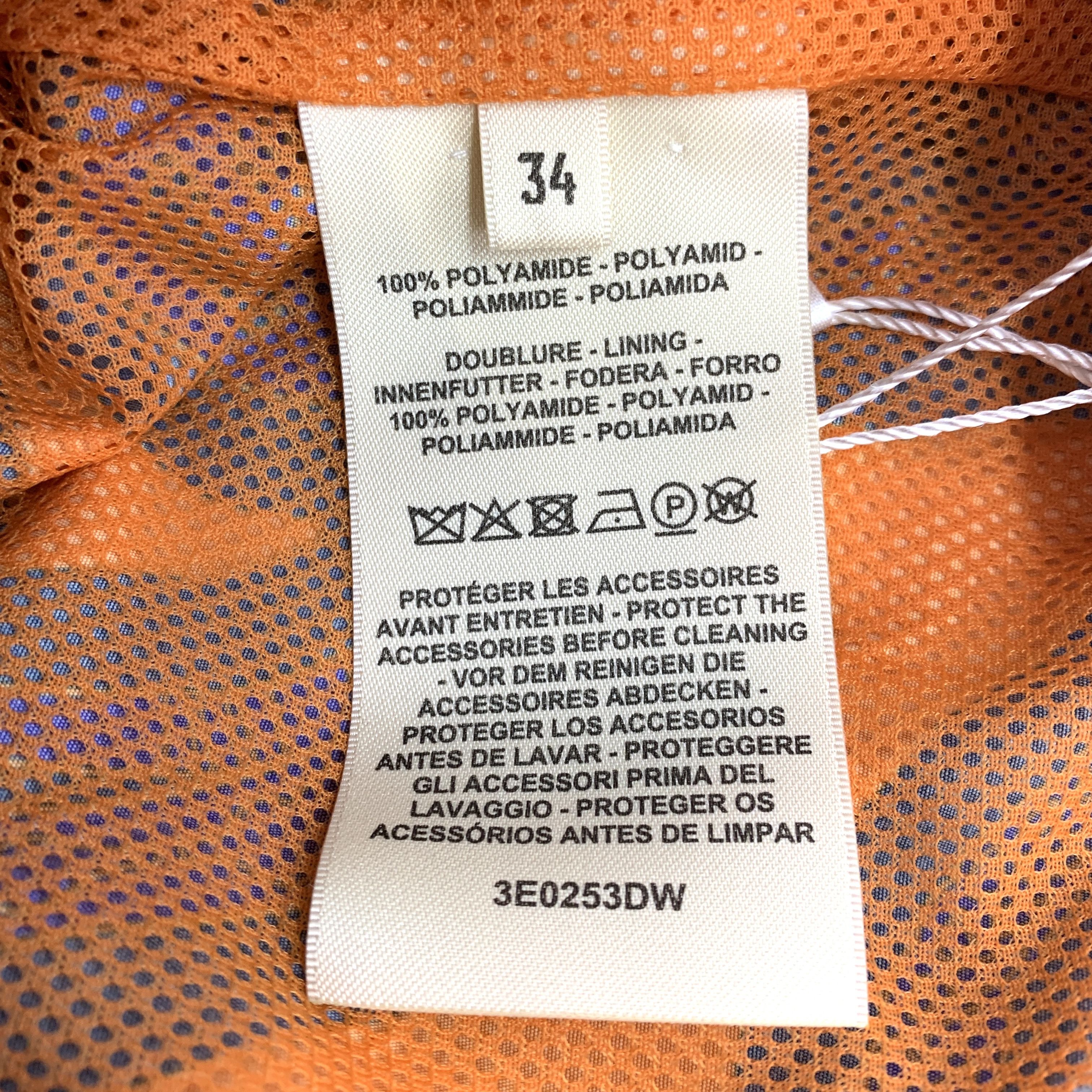 Hermes Hermes Geometric Print Zip Vest (34) Size XXS / US 00 / IT 34 - 3 Thumbnail