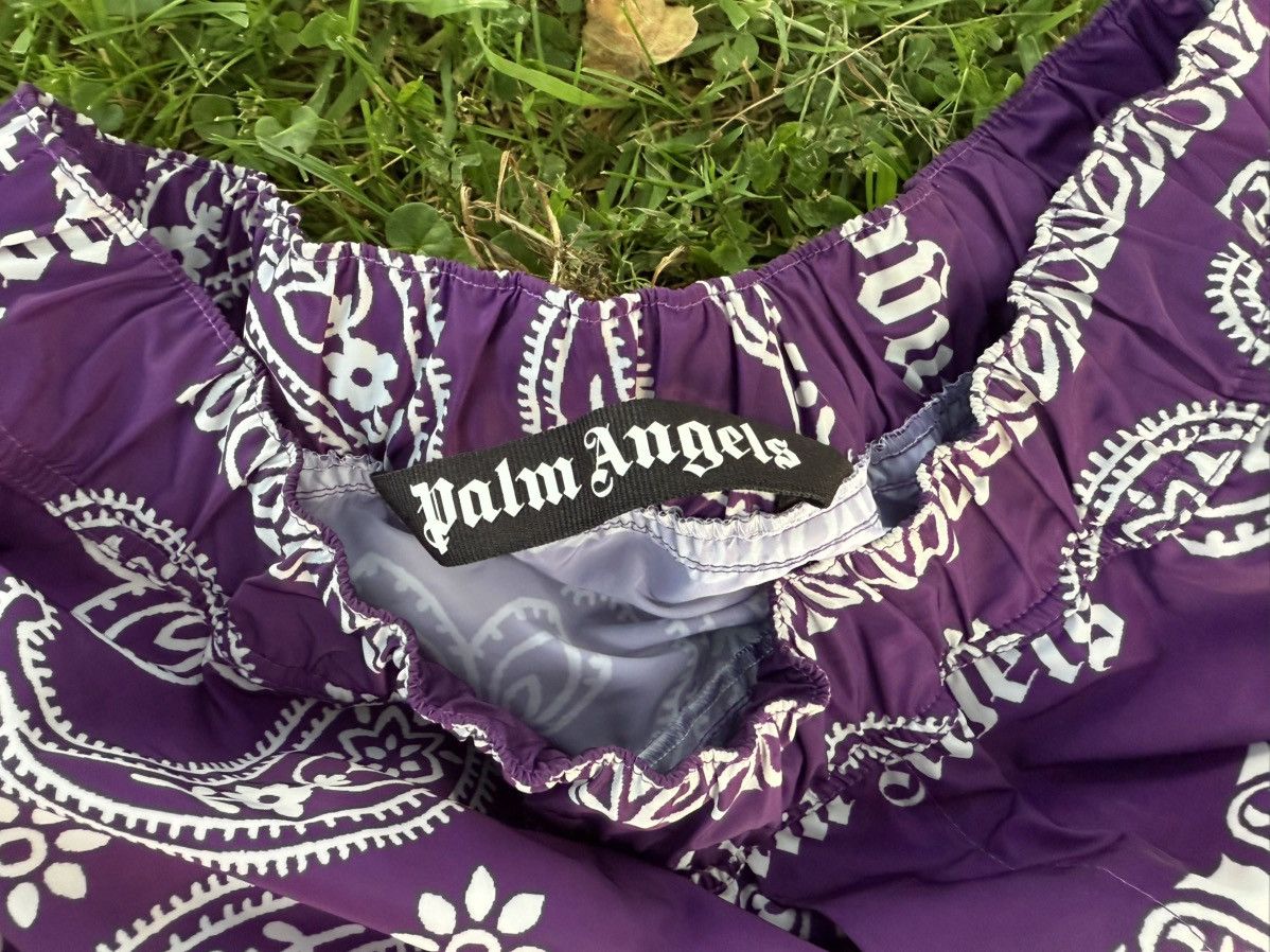 Palm Angels Palm Angels Multi-logo Pants Made In Italy Size US 32 / EU 48 - 3 Thumbnail