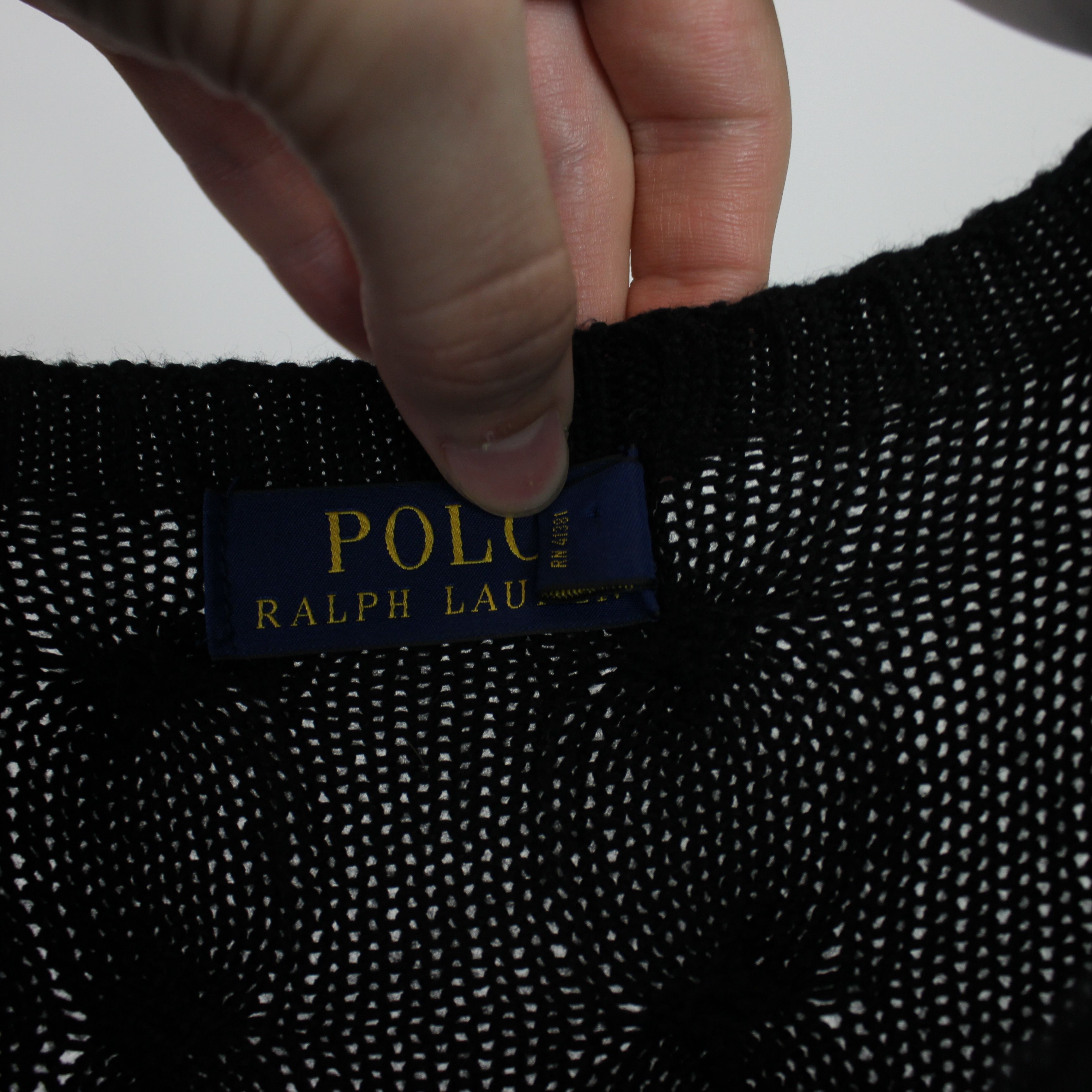 Polo Ralph Lauren Polo Ralph Lauren sweater knitwear XL black vintage Size US XL / EU 56 / 4 - 6 Thumbnail