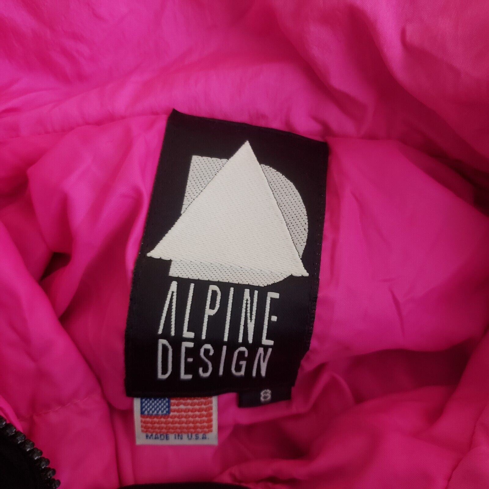 Vintage Vtg Alpine Design Down Retro 90s Puffer Parka Ski Jacket NWT Size M / US 6-8 / IT 42-44 - 7 Thumbnail