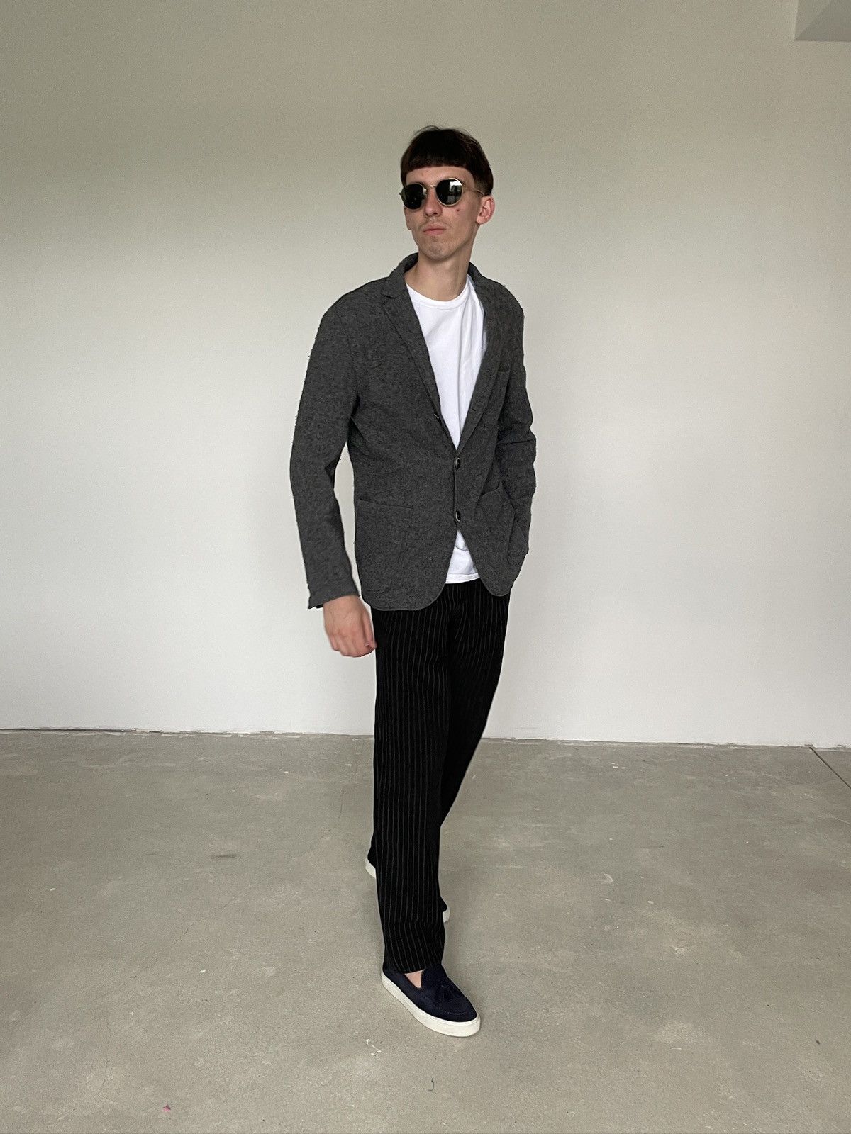 Barena × Barena Venezia × Vintage Vintage Barena Venezia wool Cardigan Blazer Size 36R - 10 Thumbnail