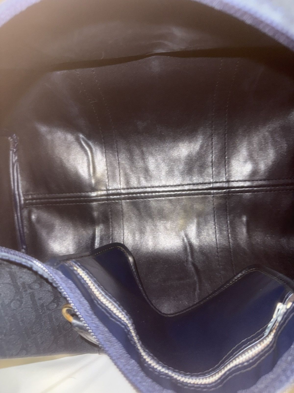 Christian Dior Trotter Boston Canvas