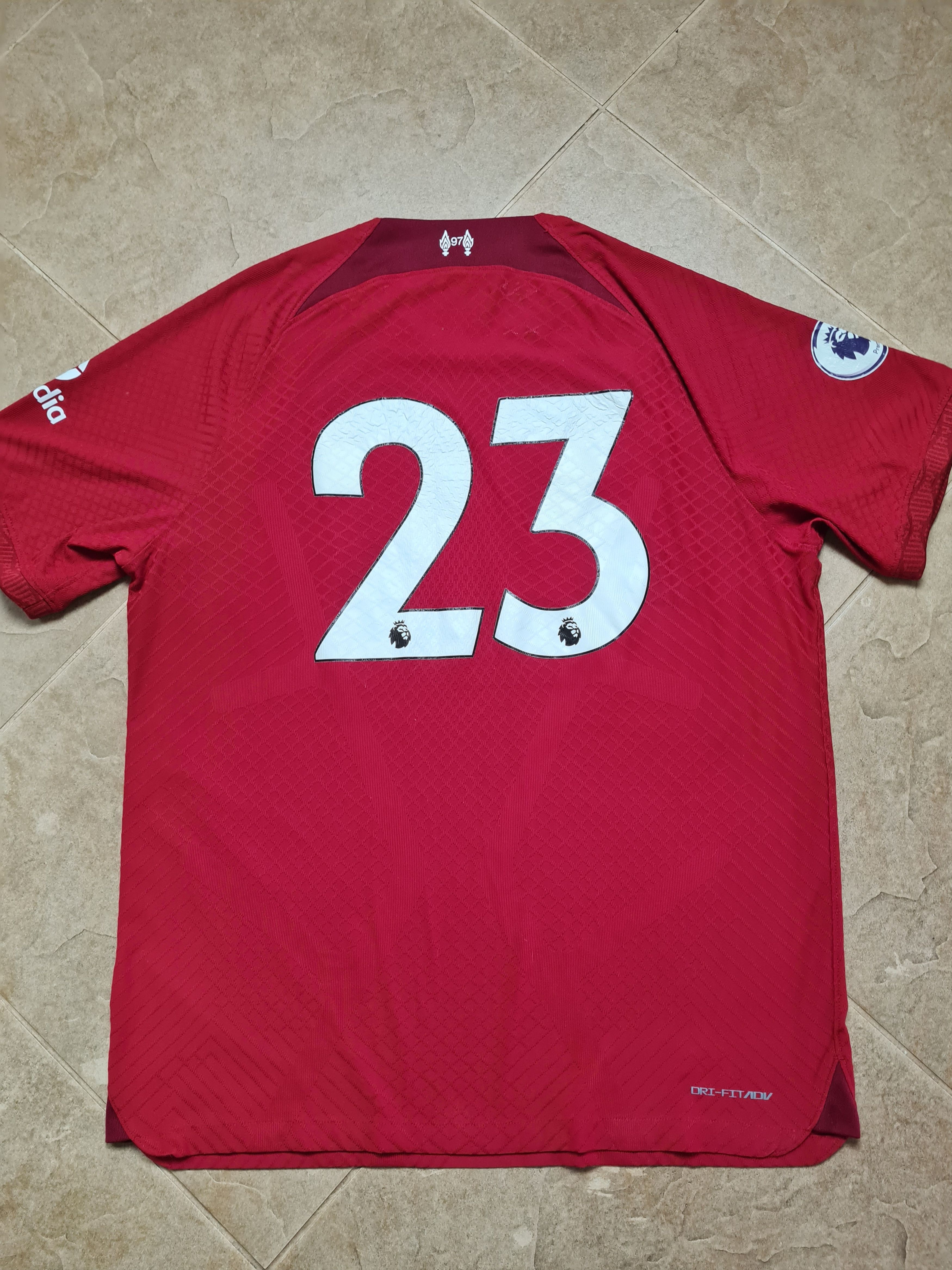 Nike Nike Liverpool 2022/2023 Home Football Shirt #23 DJ7647-609 Size US XL / EU 56 / 4 - 2 Thumbnail
