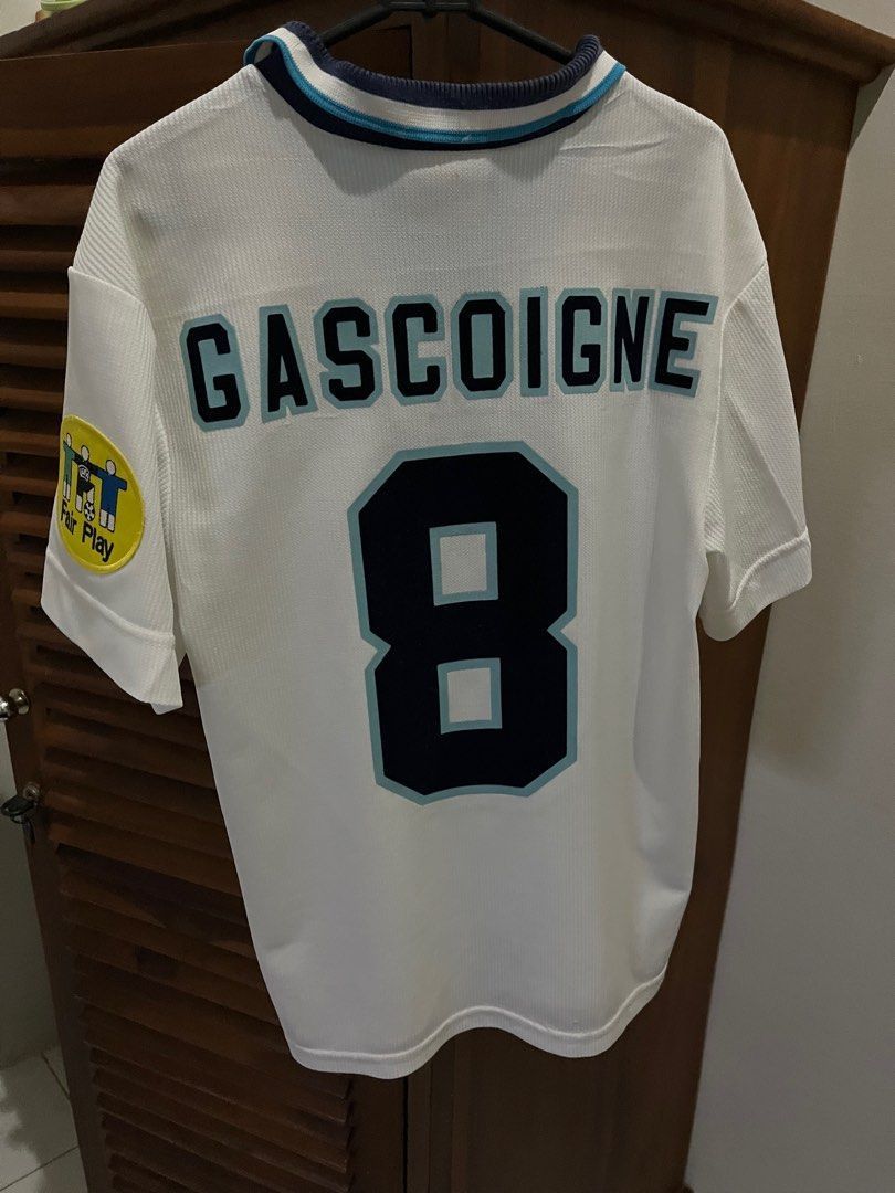 Umbro Vintage Football Shirt England Home Euro 1996 Gascoigne Size US XS / EU 42 / 0 - 2 Thumbnail