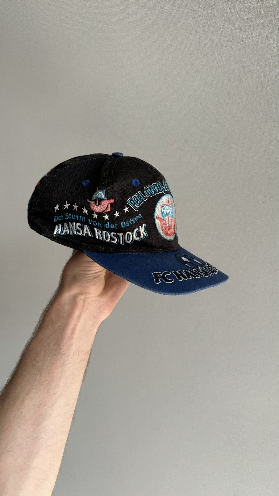 Vintage FC HANSA ROATOCK Vintage Snapback Cap Size ONE SIZE - 2 Thumbnail
