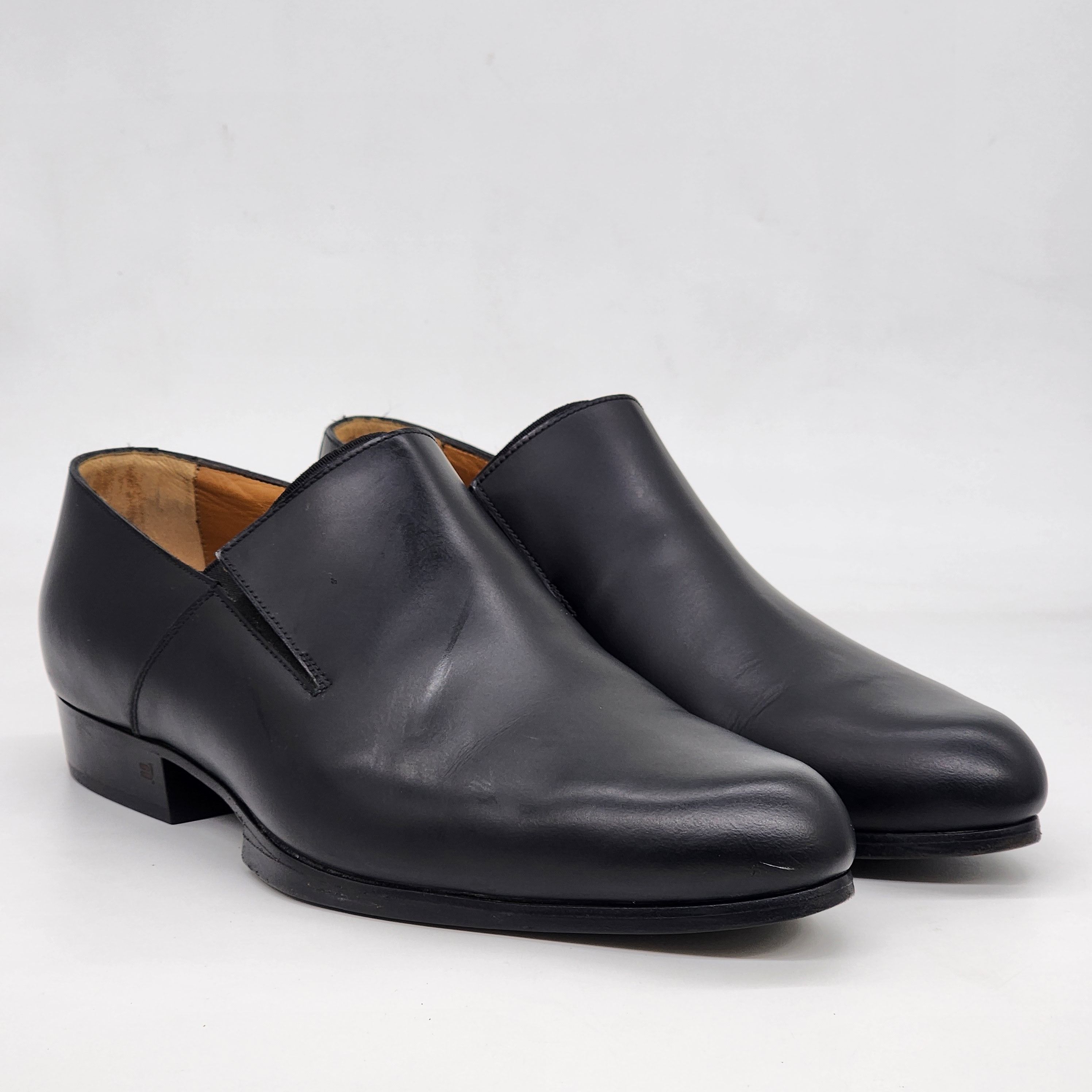 image of Balenciaga X Alexander Wang - Slip On Dress Shoes in Black, Men's (Size 10)