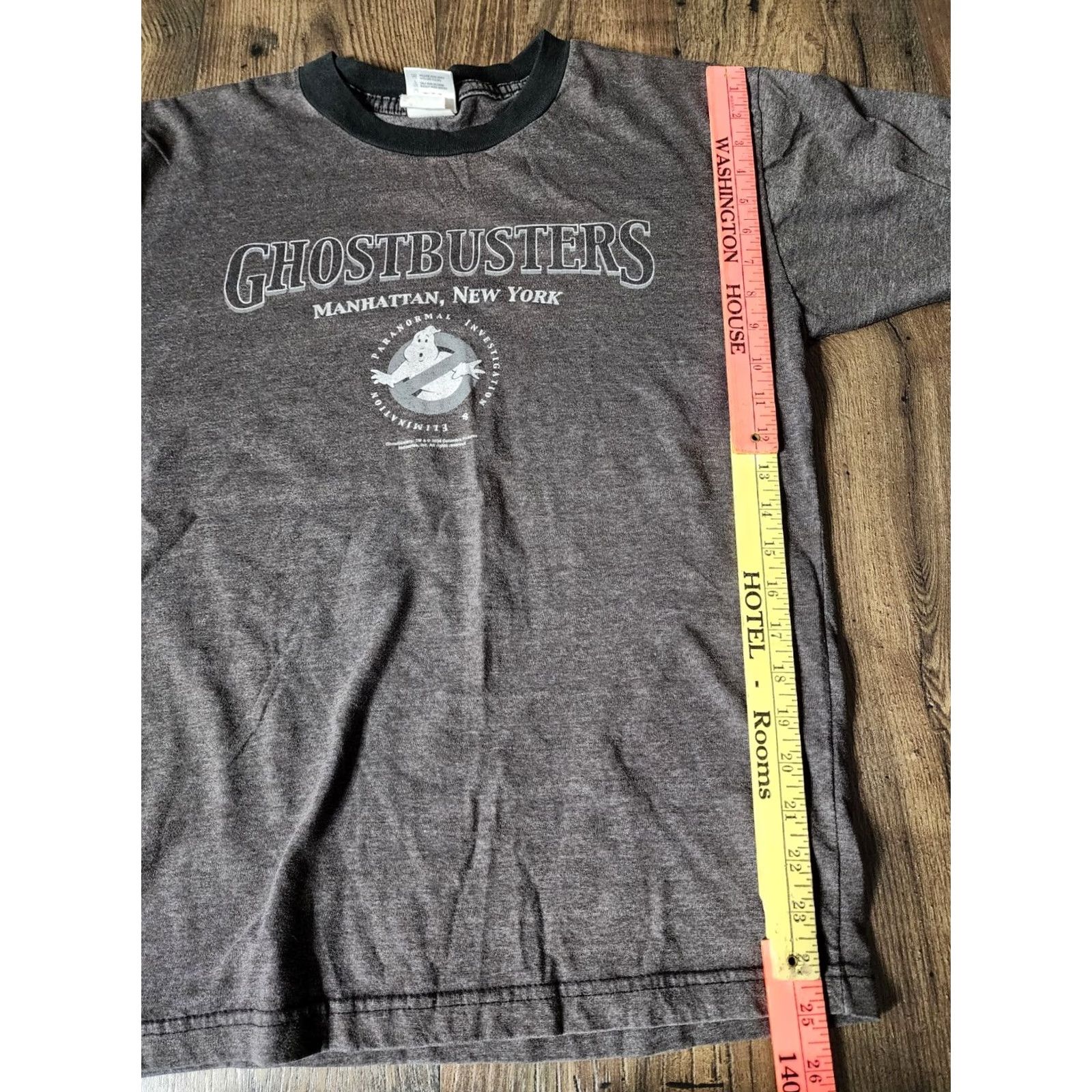 Vintage Vintage Thunder Creek Ghostbusters T Shirt Mens M Distressed Gray Cotton Crew Neck Short Sleeve Graphic Print 2000s Retro Bohemian Geek Hipster Nerd Size US M / EU 48-50 / 2 - 2 Thumbnail