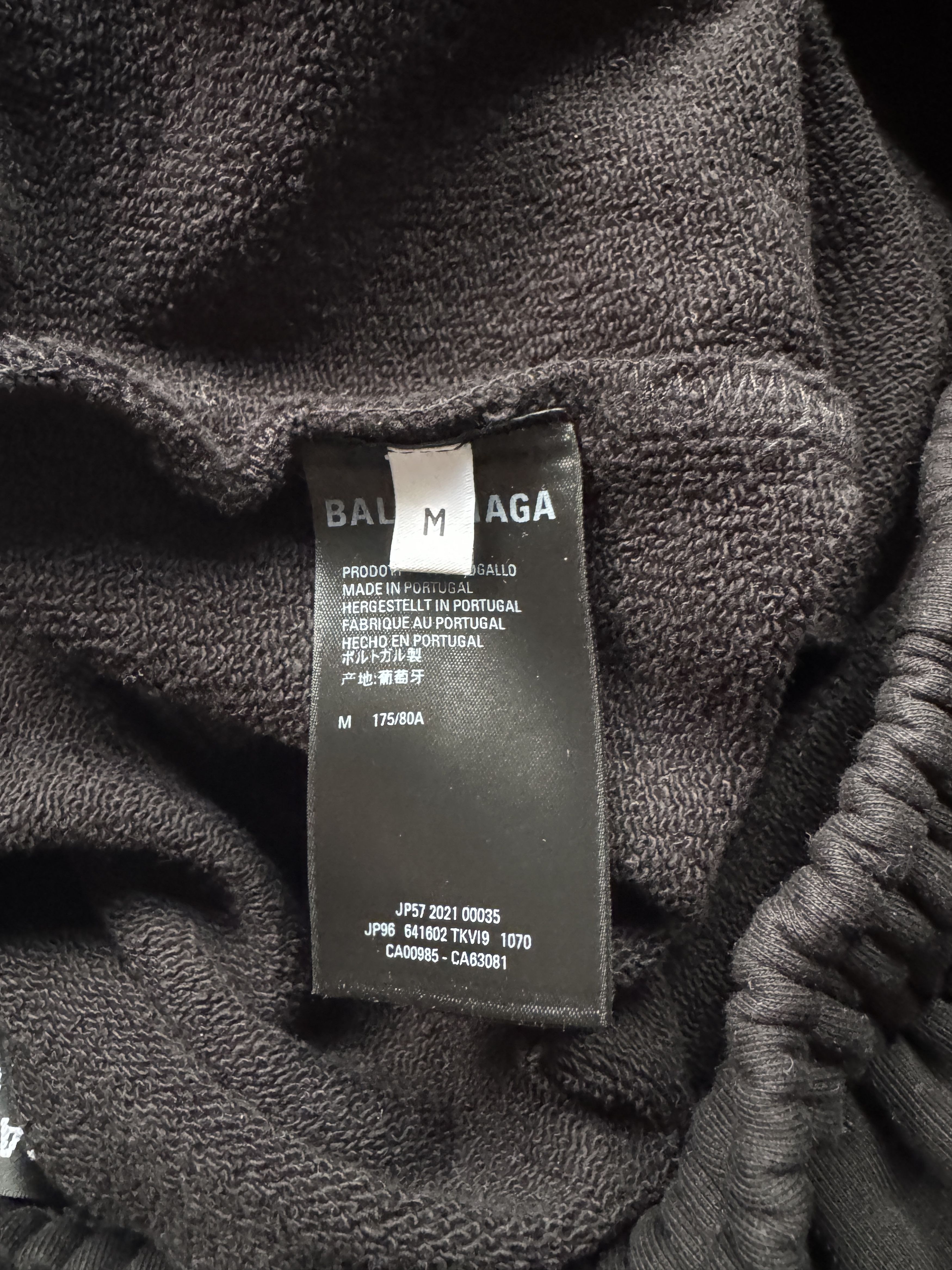 Balenciaga Political Campaign Sweatpants Black Size US 32 / EU 48 - 13 Thumbnail
