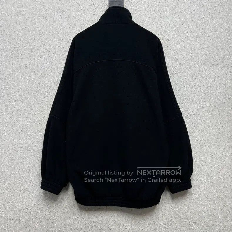 Balenciaga Balenciaga Tiger head logo embroidered fleece black jacket Size XXS / US 00 / IT 34 - 2 Thumbnail