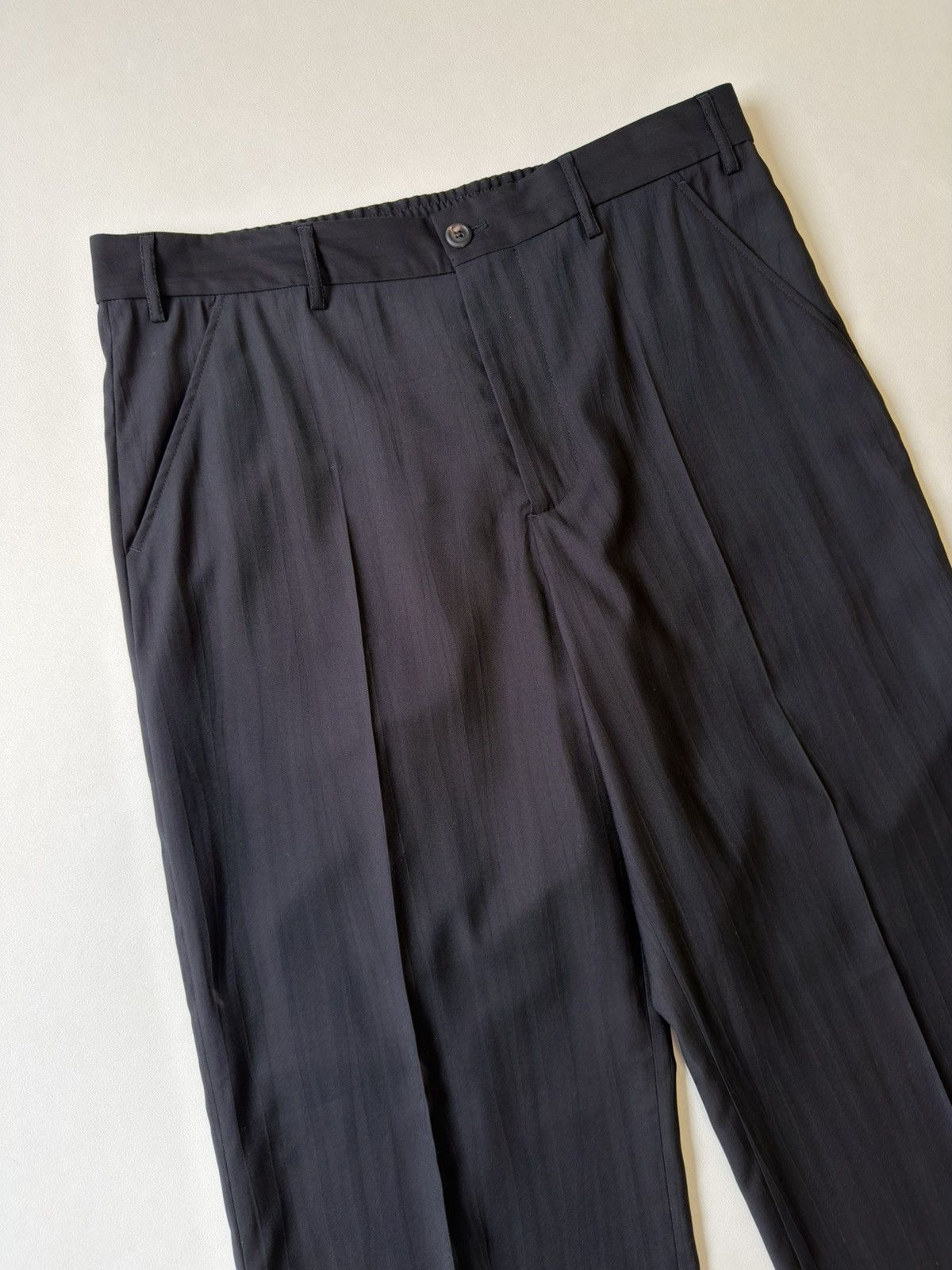 Our Legacy Black Experienced Viscose ‘Sailor Trousers’ Size US 34 / EU 50 - 3 Thumbnail