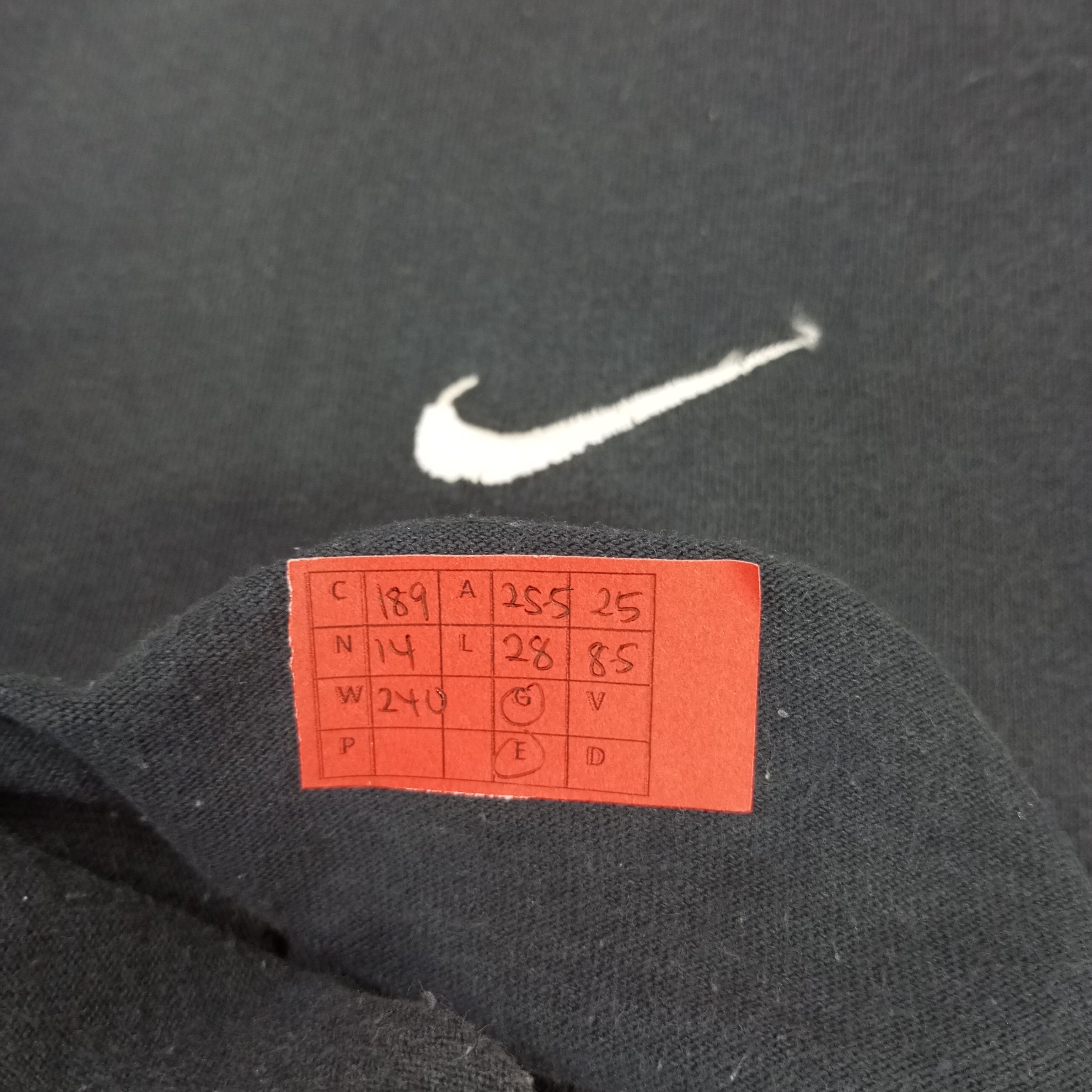 Nike × Vintage Nike Made In USA Small Logo Design Tshirt Size US XXL / EU 58 / 5 - 10 Thumbnail