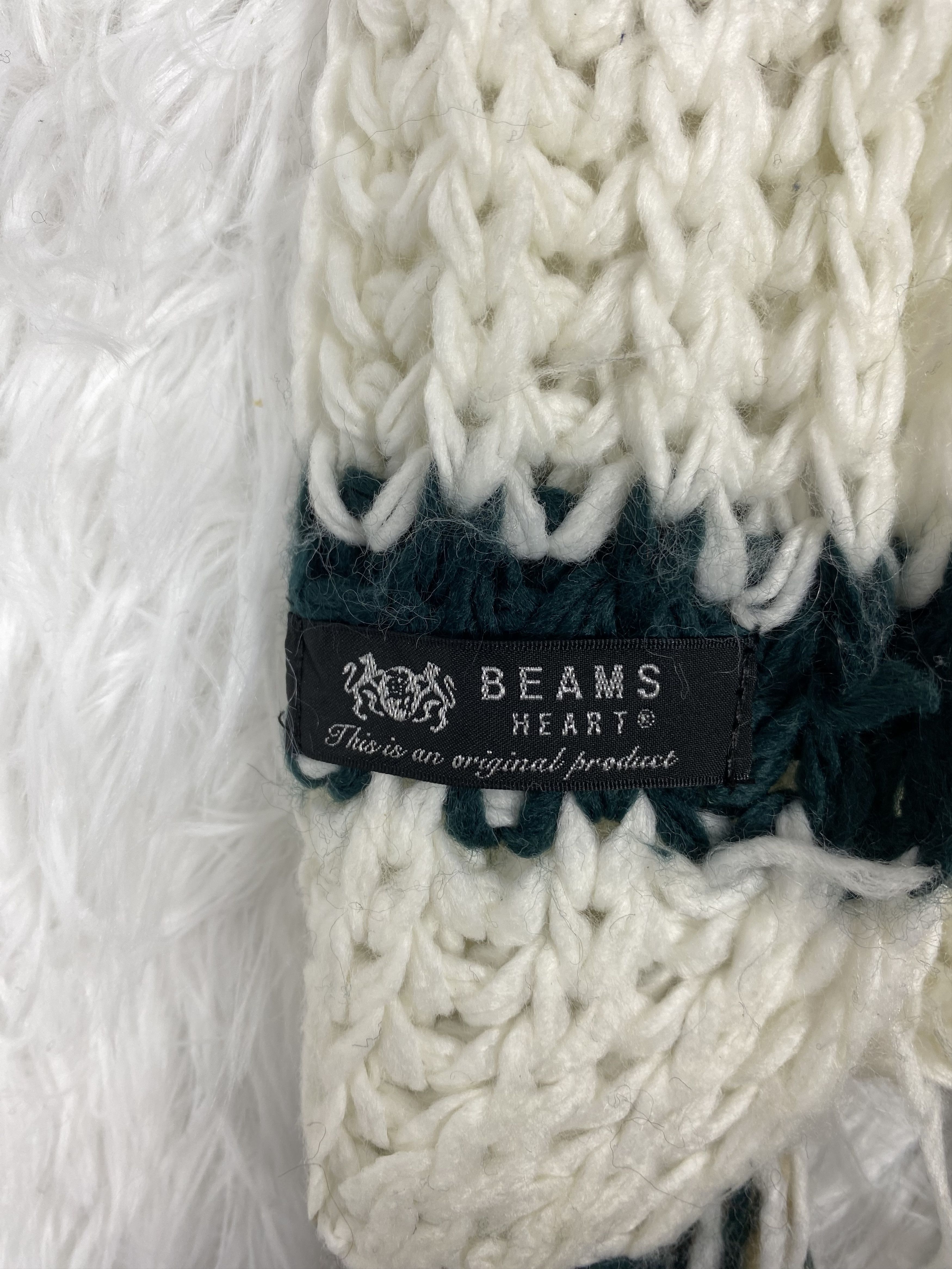 Beams Plus Vintage Beams Heart Scarf / Muffler Neckwear PM0140 Size ONE SIZE - 4 Thumbnail
