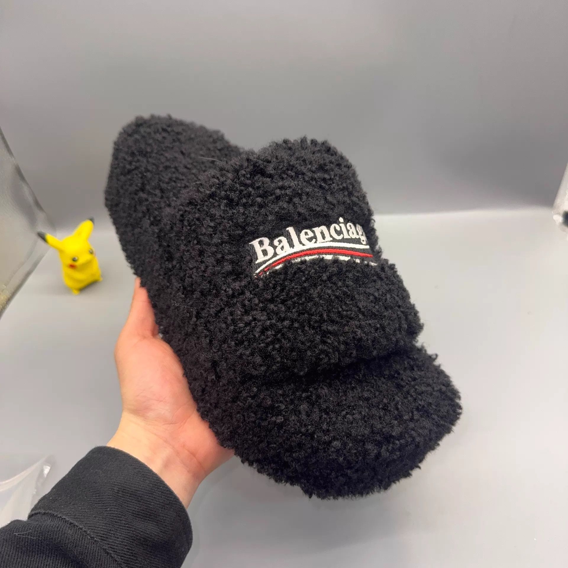 Balenciaga Balenciaga Furry Black 41 Shoes Size US 8 / EU 41 - 5 Thumbnail