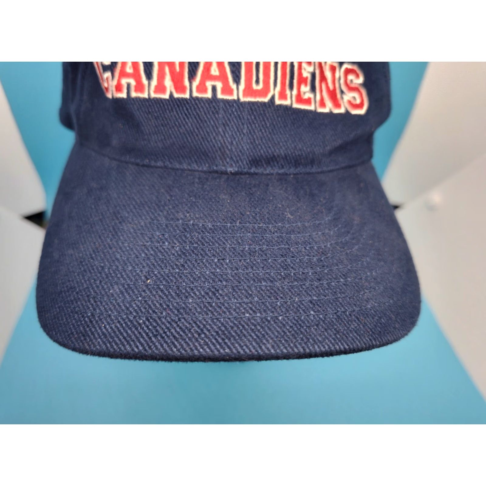 NHL VINTAGE Gear For Sports Montreal Canadiens Baseball Cap One Size Blue Adult NHL Y2K Adjustable Hat Mens Size ONE SIZE - 3 Thumbnail