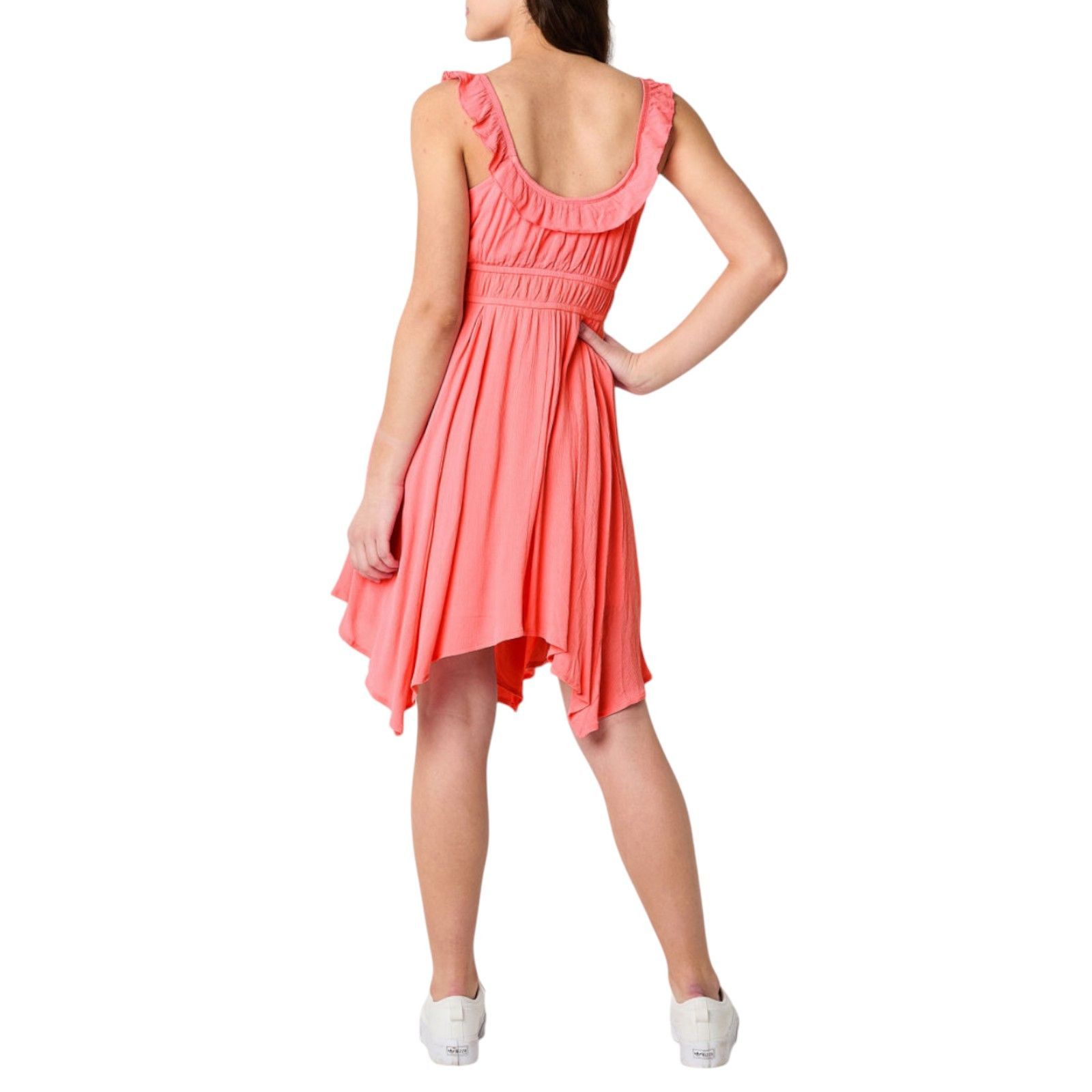 Arizona Jean Co. Arizona - Women's Sleeveless Babydoll Dress - Juniors - Pink Size M / US 6-8 / IT 42-44 - 2 Thumbnail