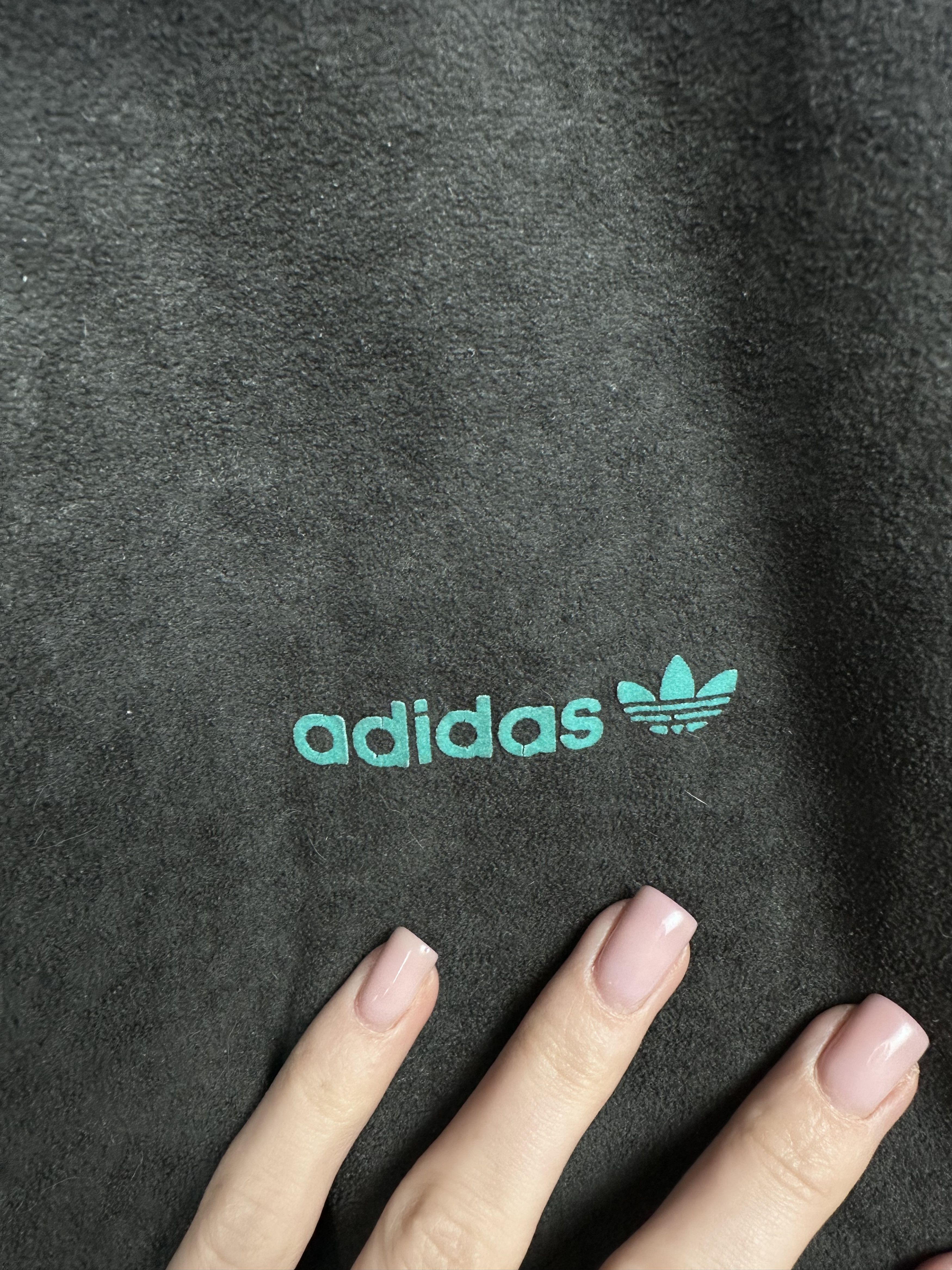 Adidas Adidas 90s Vintage Mens Velour Track Top Jacket Size US XL / EU 56 / 4 - 3 Thumbnail