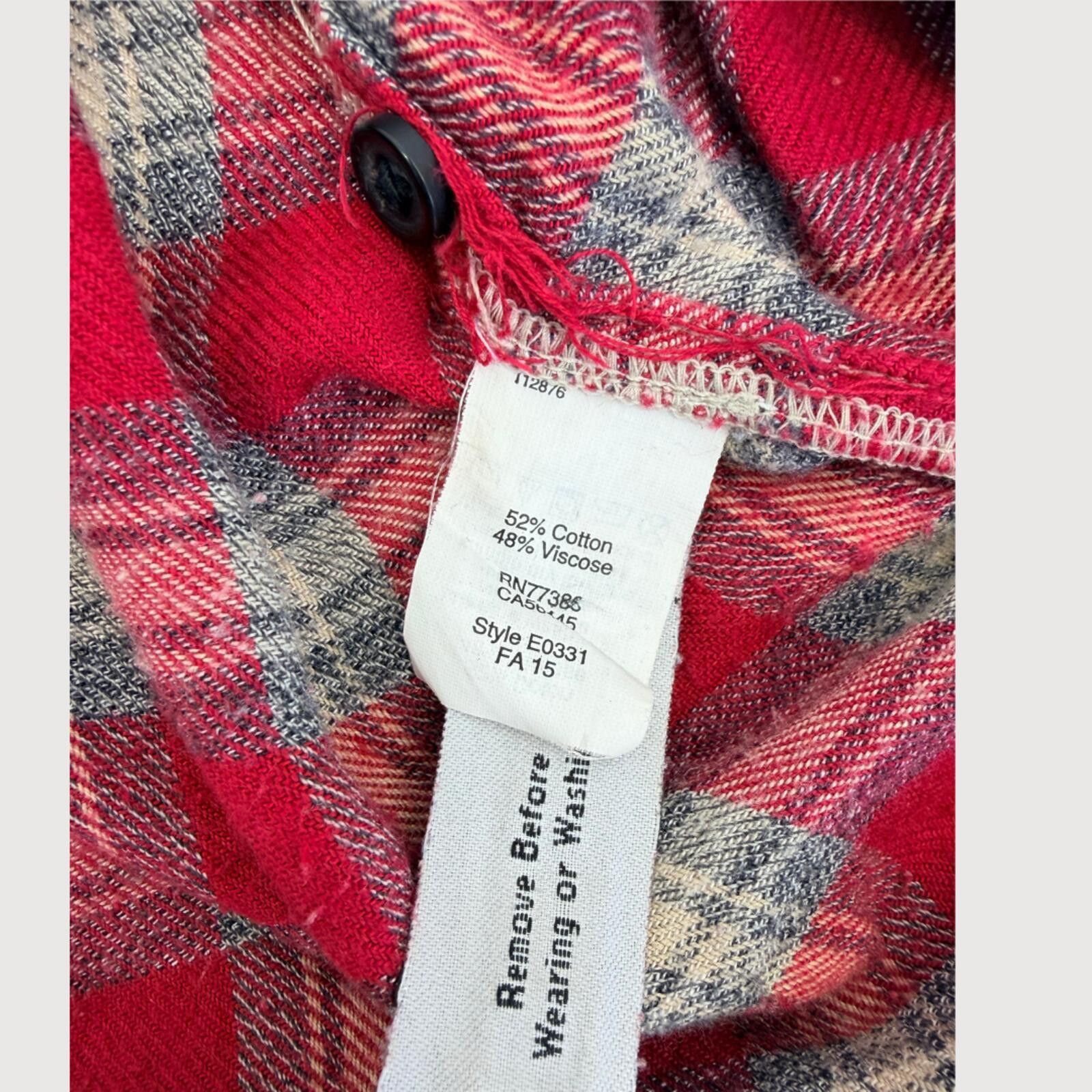 Madewell Madewell Exboyfriend Fairfax Plaid Flannel Shirt S Size S / US 4 / IT 40 - 5 Thumbnail