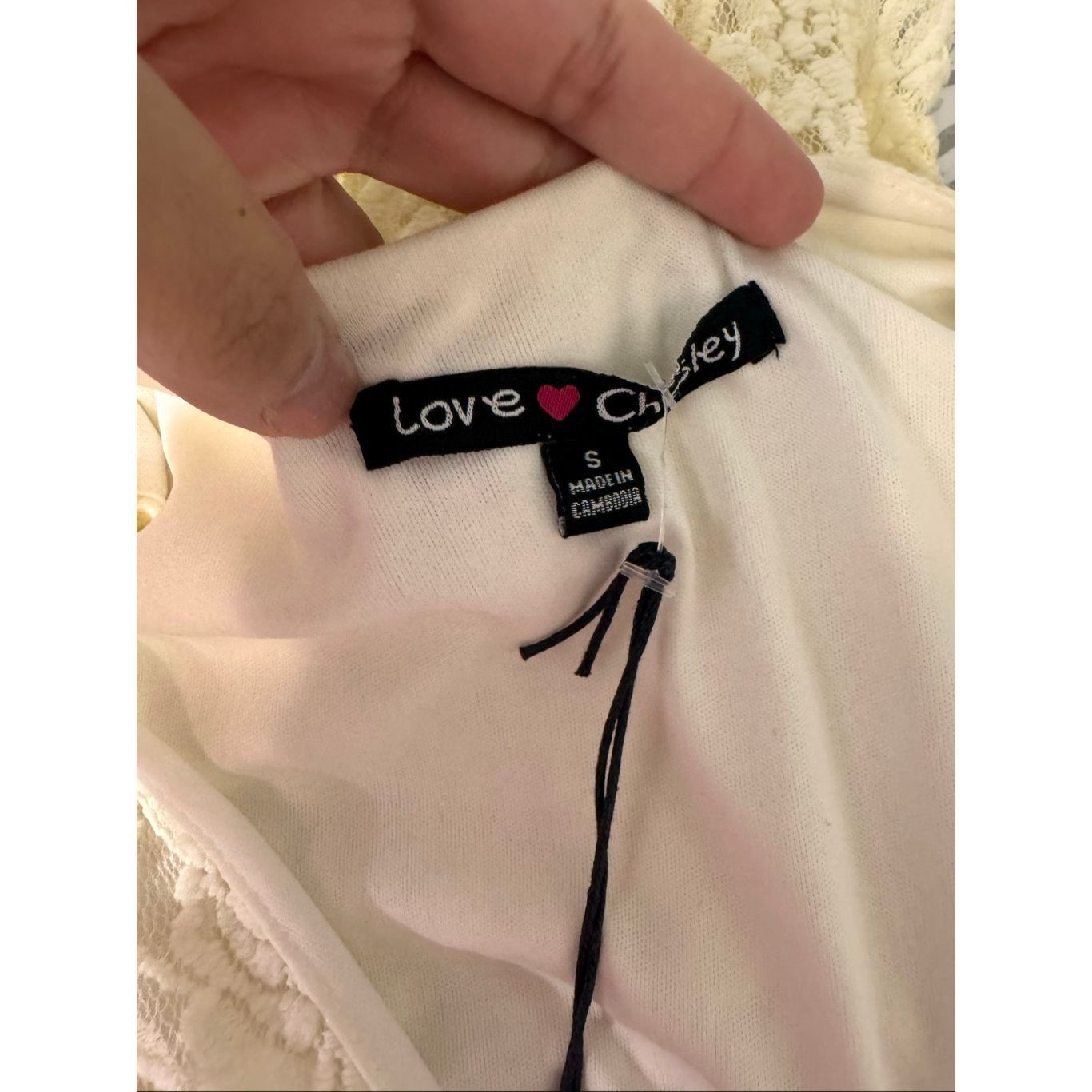 Other Love Chesley White Lace Bodycon Mini Dress | Sleeveless Scoo Size S / US 4 / IT 40 - 7 Thumbnail
