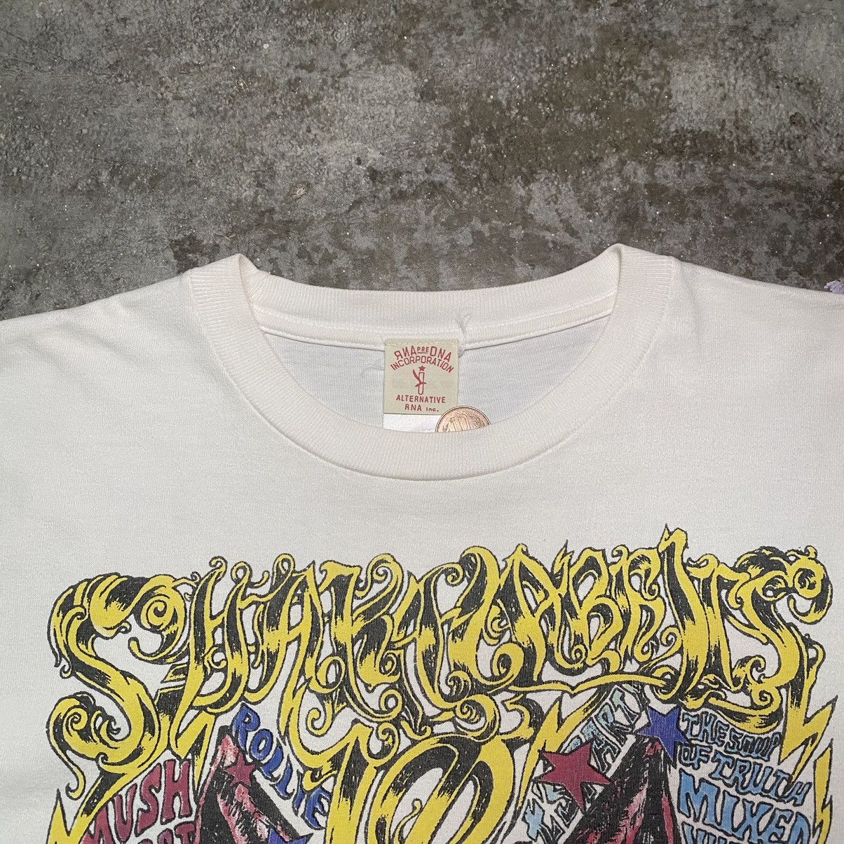 Band Tees × Japanese Brand RNA x Shakalabbits Japanese Band T Shirt Psychedelic Size US XS / EU 42 / 0 - 3 Thumbnail