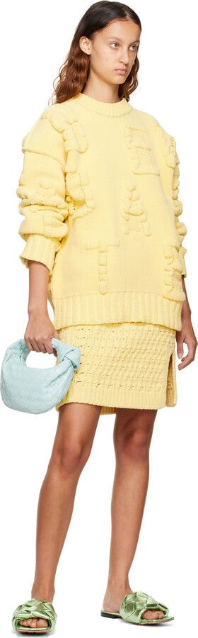 Bottega Veneta o1n1vont0924 Flats Lido in Metallic Green Size US 7 / IT 37 - 5 Thumbnail