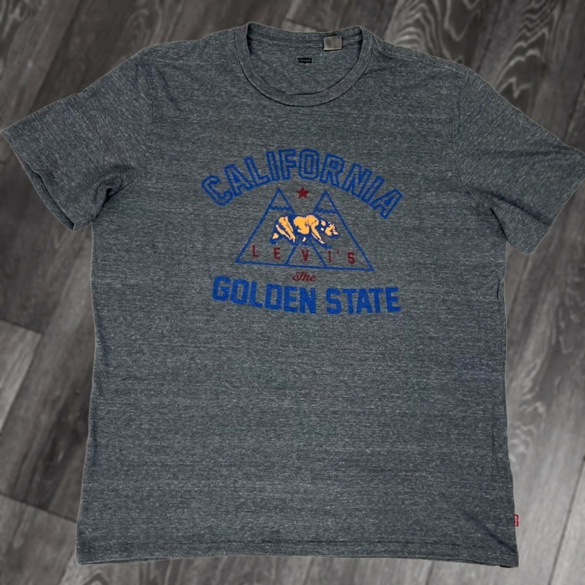 Levi's Levi’s California Golden State Graphic T-shirt Men Large Gray Heather Size US L / EU 52-54 / 3 - 1 Thumbnail