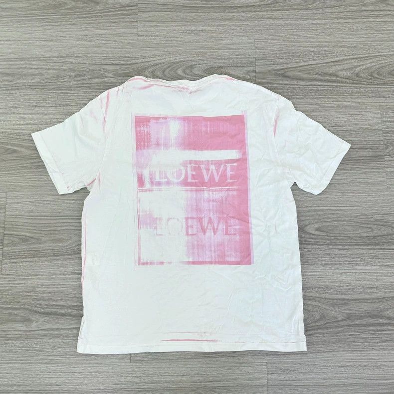 Loewe LOEWE Letter T-shirt Size XXS / US 00 / IT 34 - 2 Thumbnail